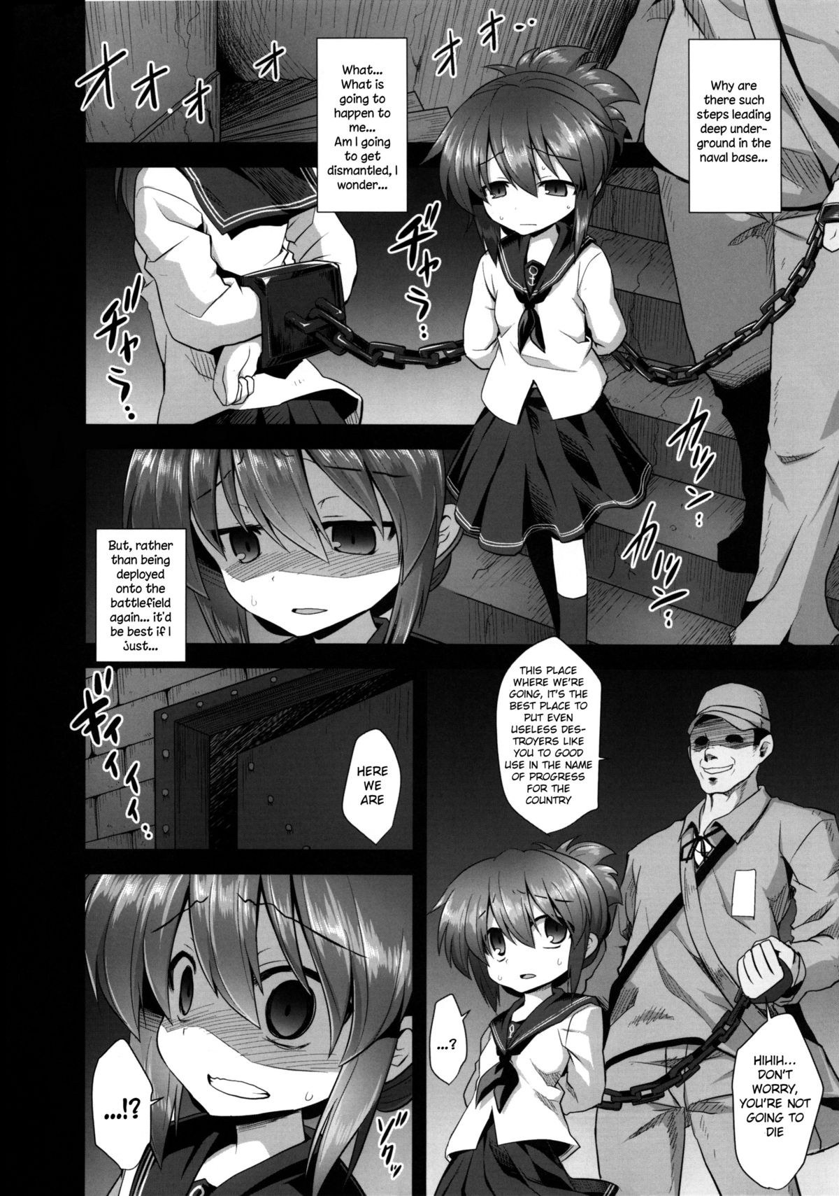 Kanmusu Chakunin Inazuma Shussan Kichiku Kan | Ship Girls Pregnancy - Inazuma's Brutal Childbirth Rape page 7 full