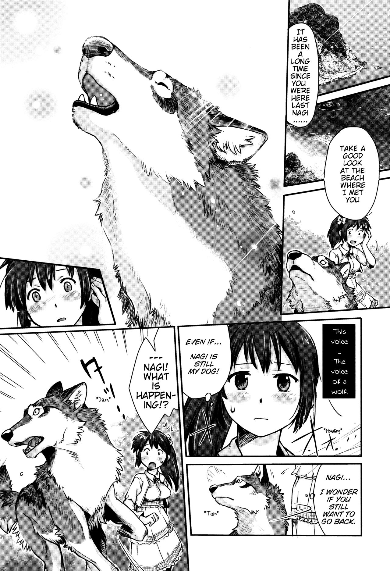 Nagi, Ikanaide! ~Ookami to Shoujo~ | Don't Go, Nagi! ~Wolf and Girl~ page 5 full