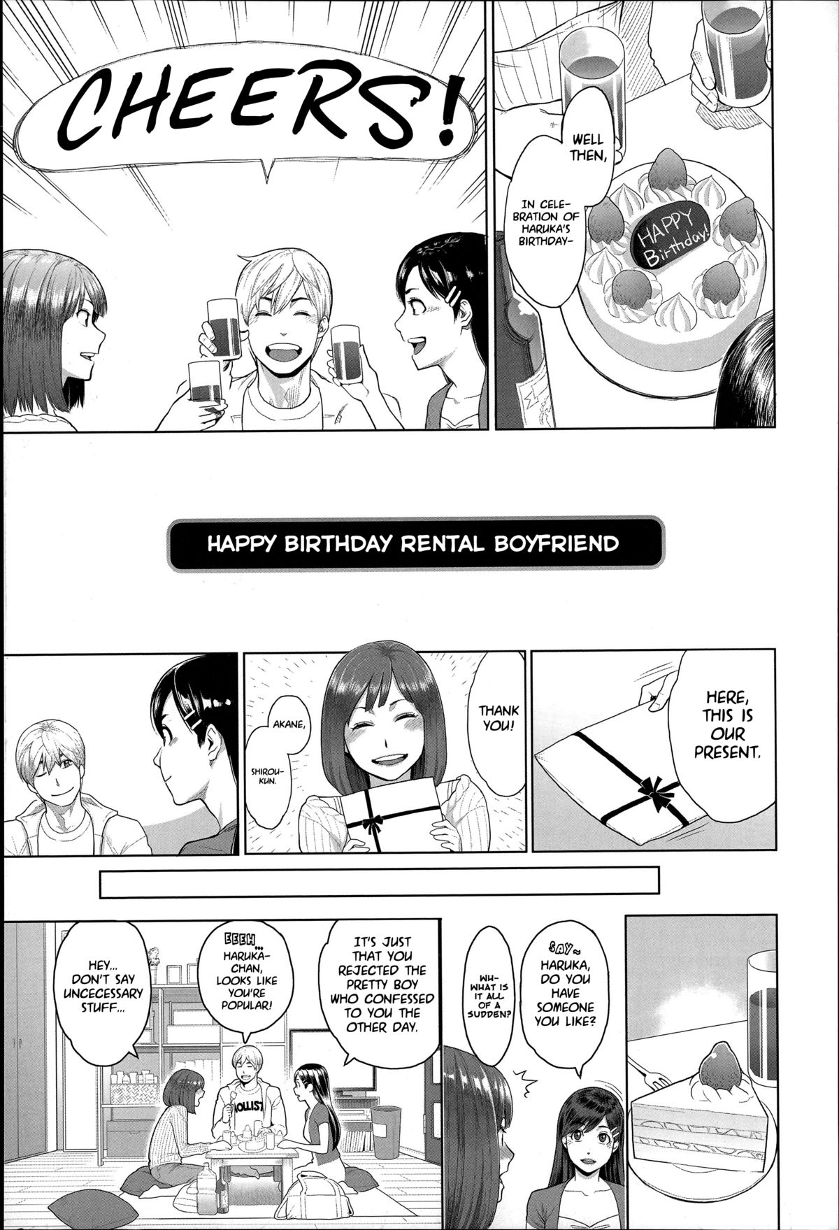 Happy Birthday Rental Kareshi | Happy Birthday Rental Boyfriend page 1 full