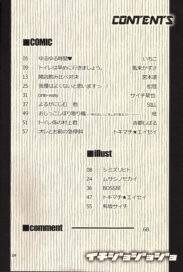 Ichijojojo page 4 full