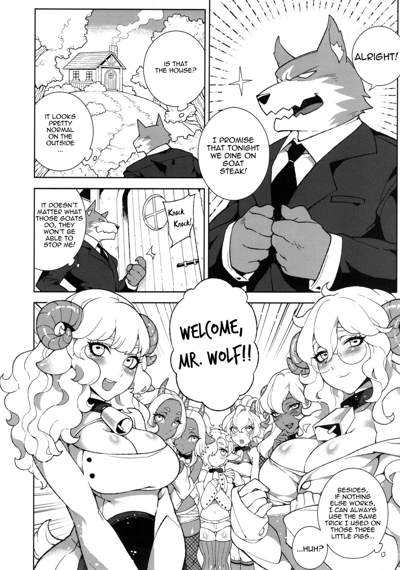 Dounen Hakai ~Ookami to Nanahiki no Kohitsuji~ | Childhood Destruction #5 ~The Wolf and the Seven Young Goats~ page 6 full