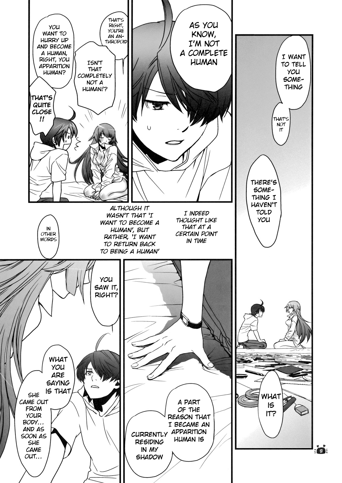Hitagi Vamps Kouhen - Hitagi Vamps Part 2 page 8 full