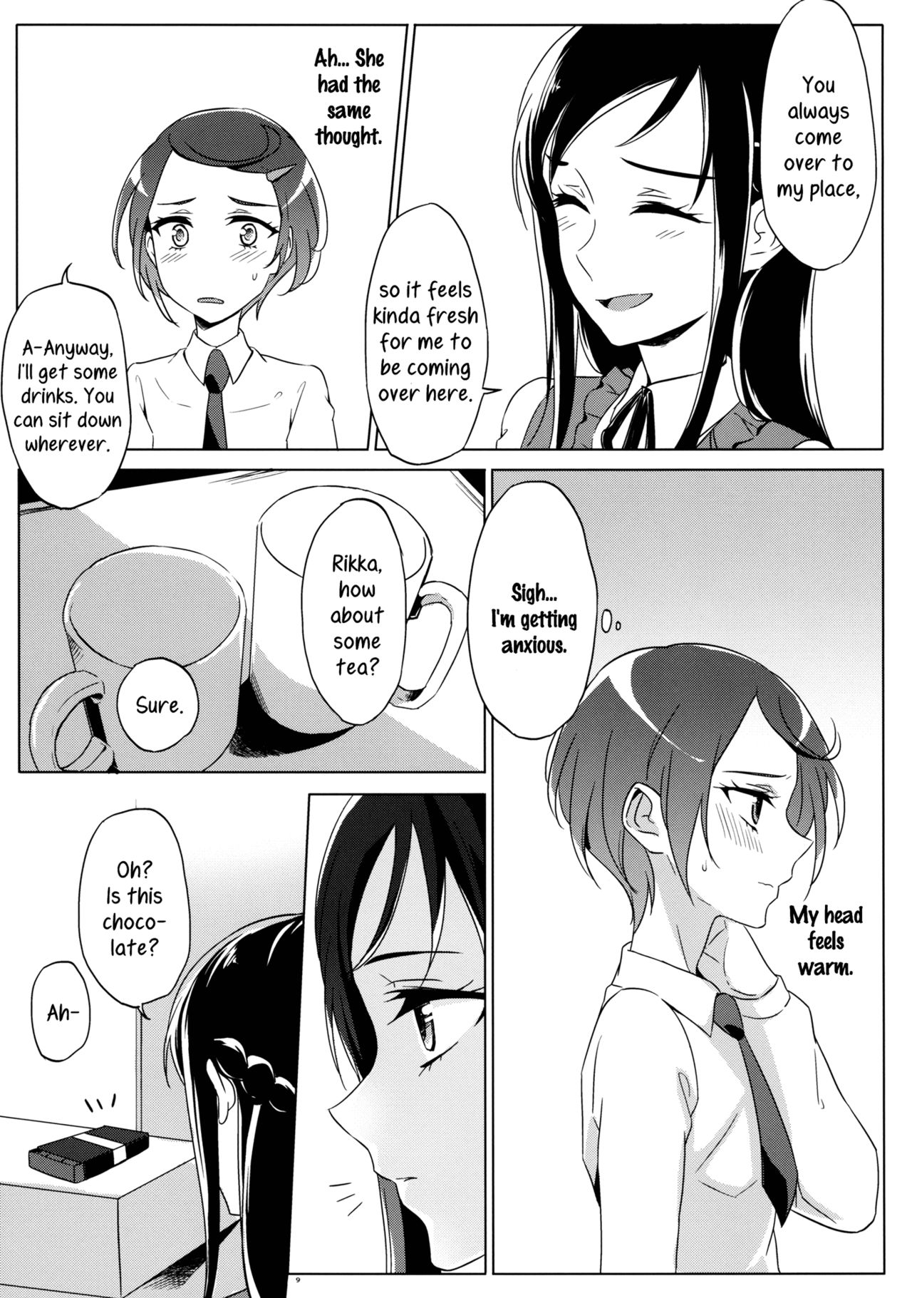 Rikka wa Koumiete Yoru ni Naru to Eroku Narunda yo? | Despite how she may seem. Rikka gets lewd at night page 9 full