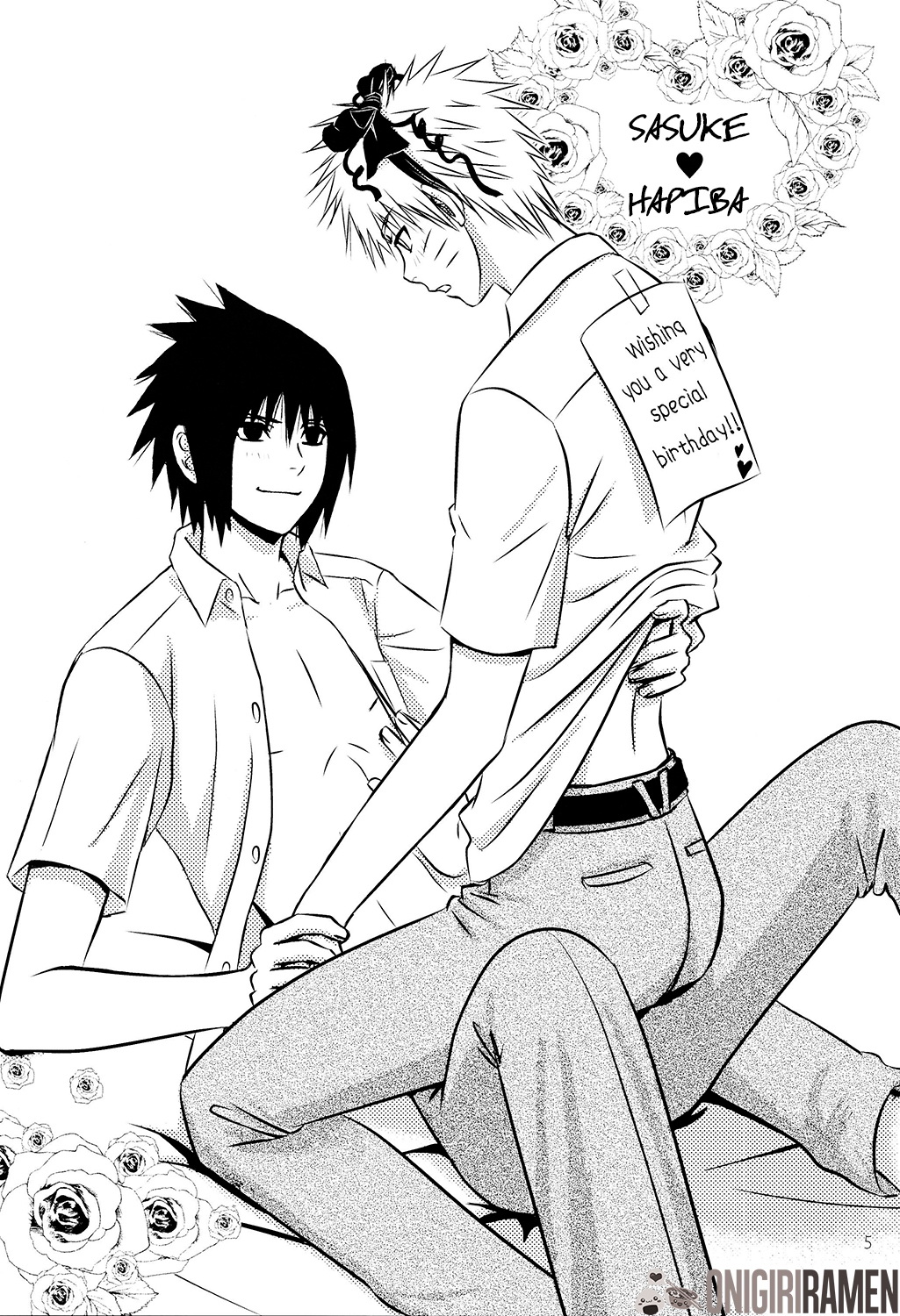 SASUKE ♥ HAPIBA!! page 5 full