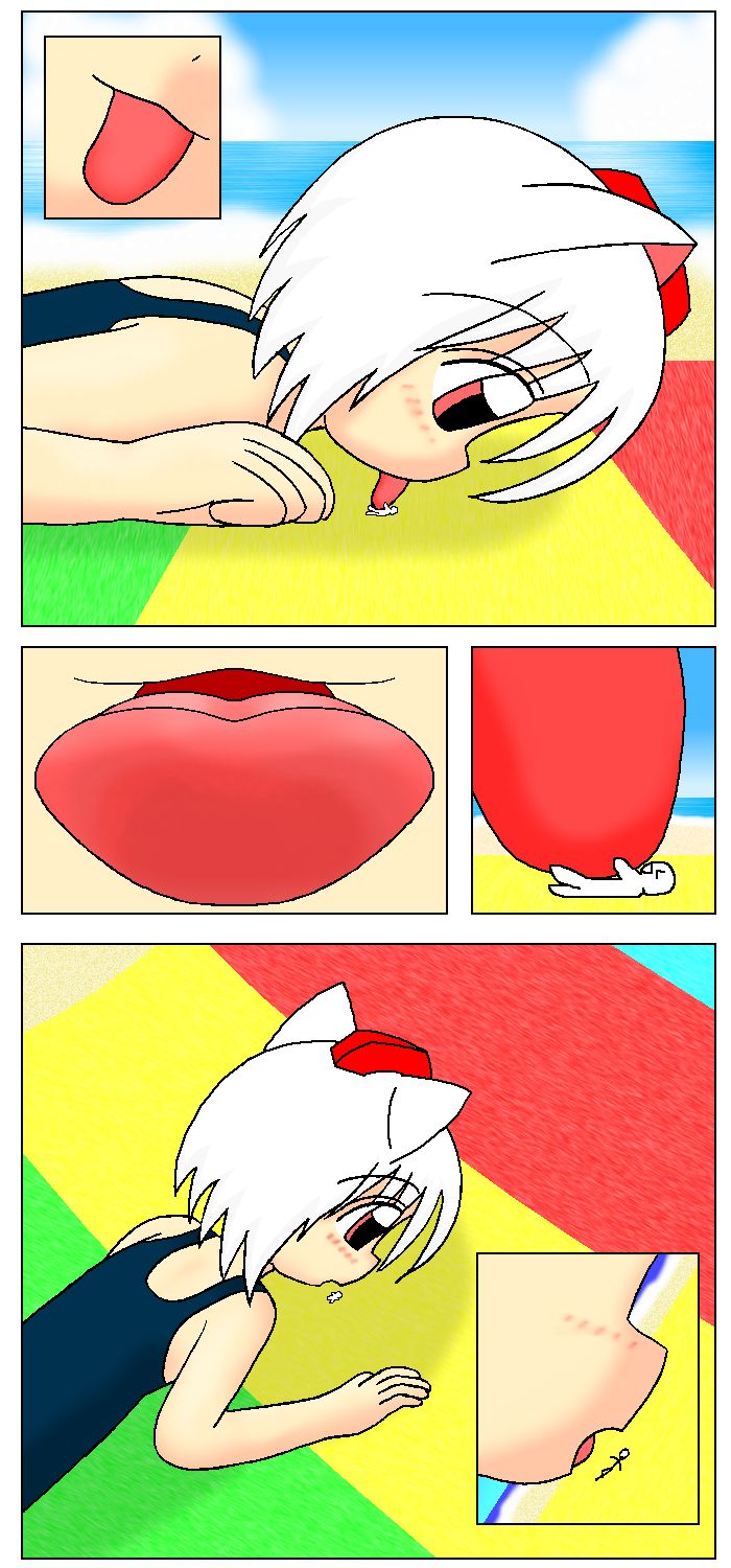 Dekkai shirizu manatsu no biichi de tainai byousha chuui page 9 full