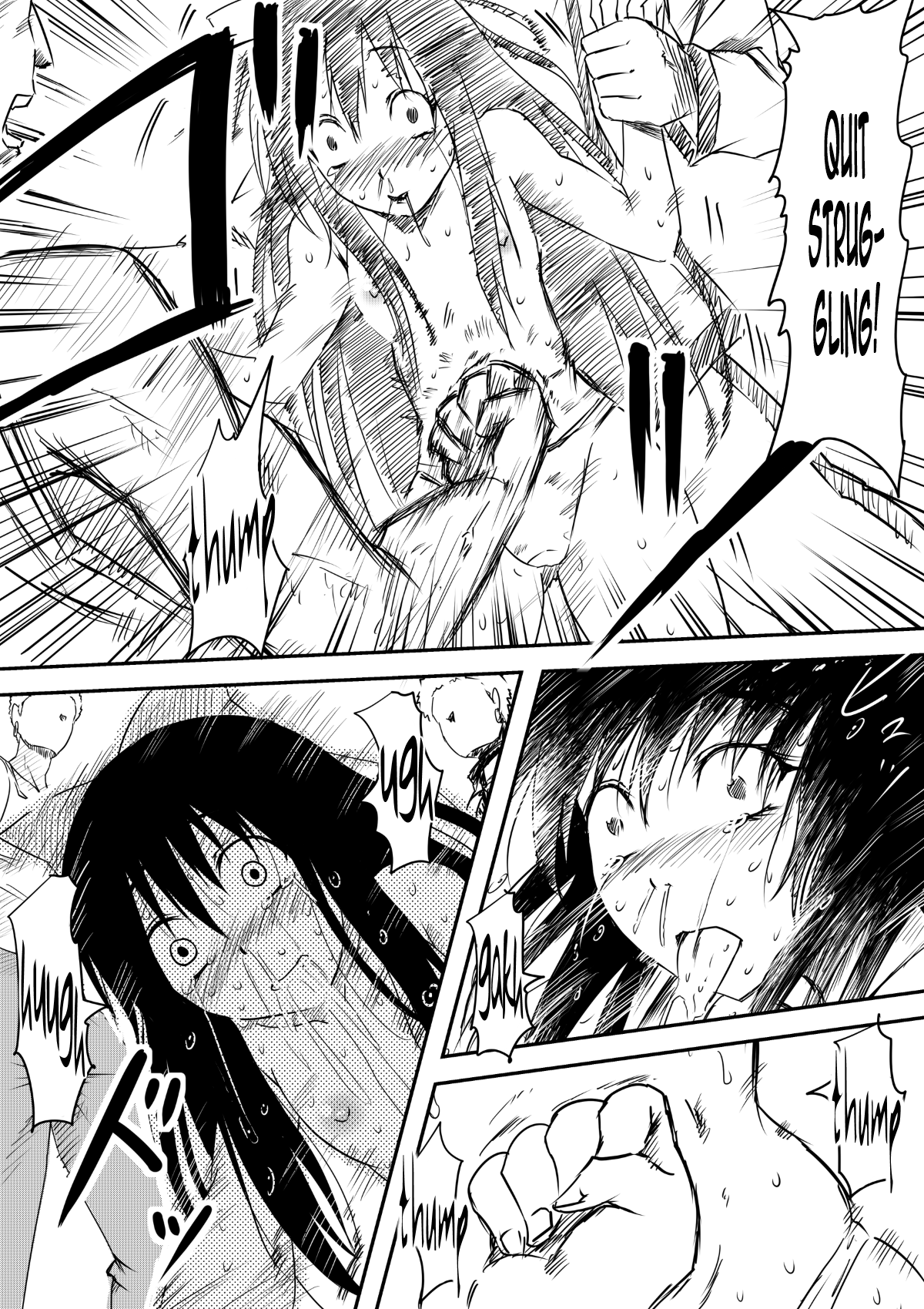 Houfuku Rape! Okasareta Oyako no Monogatari | Revenge Rape! A Mother and Daughter's Story page 8 full