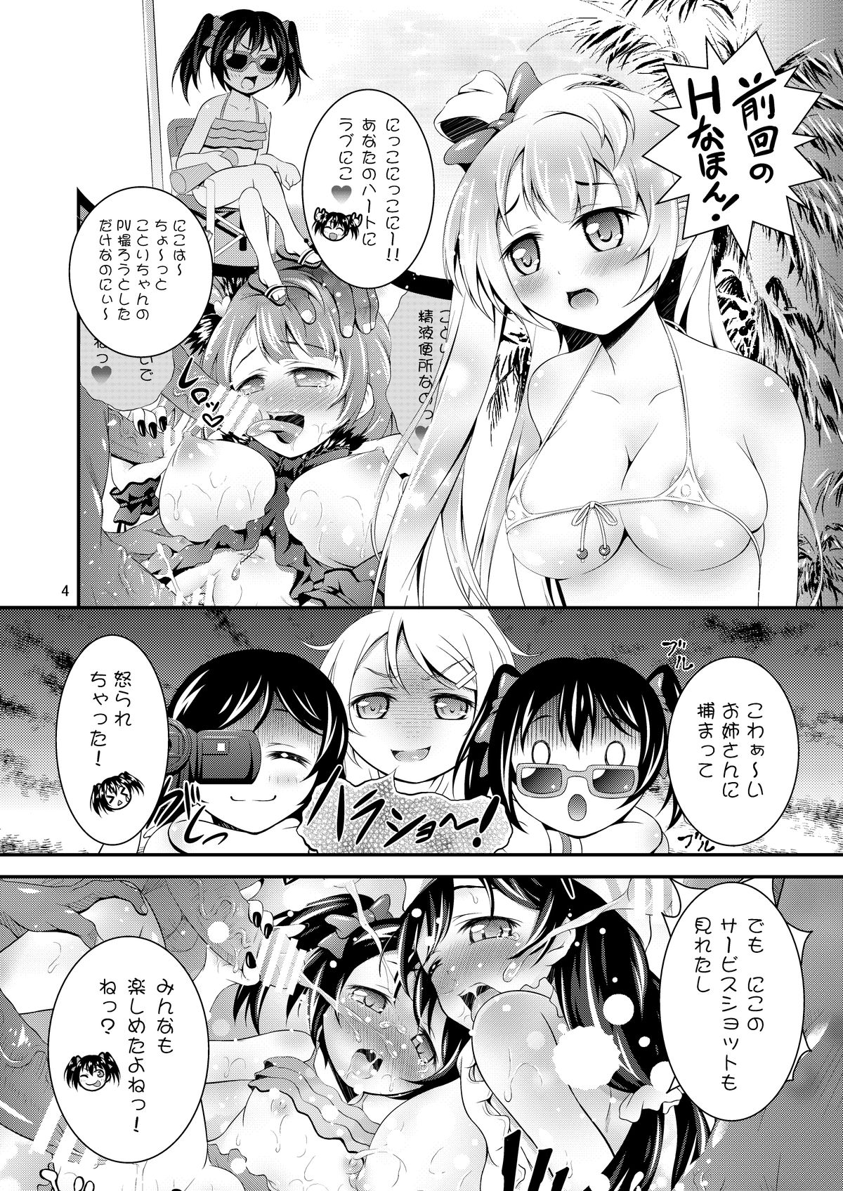 Niko no H na Hon. page 3 full