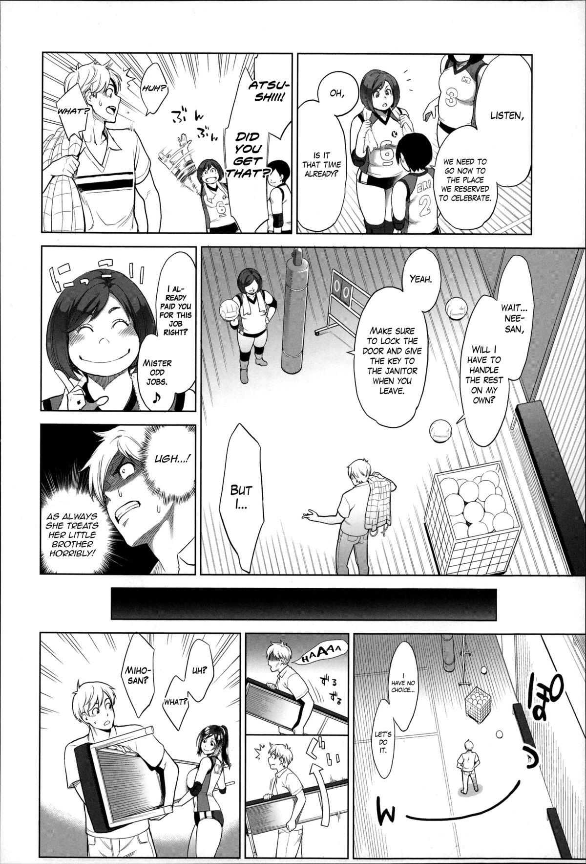 Miho-san no Kaikan Volley | Miho-san's Pleasant Sweat Session page 6 full