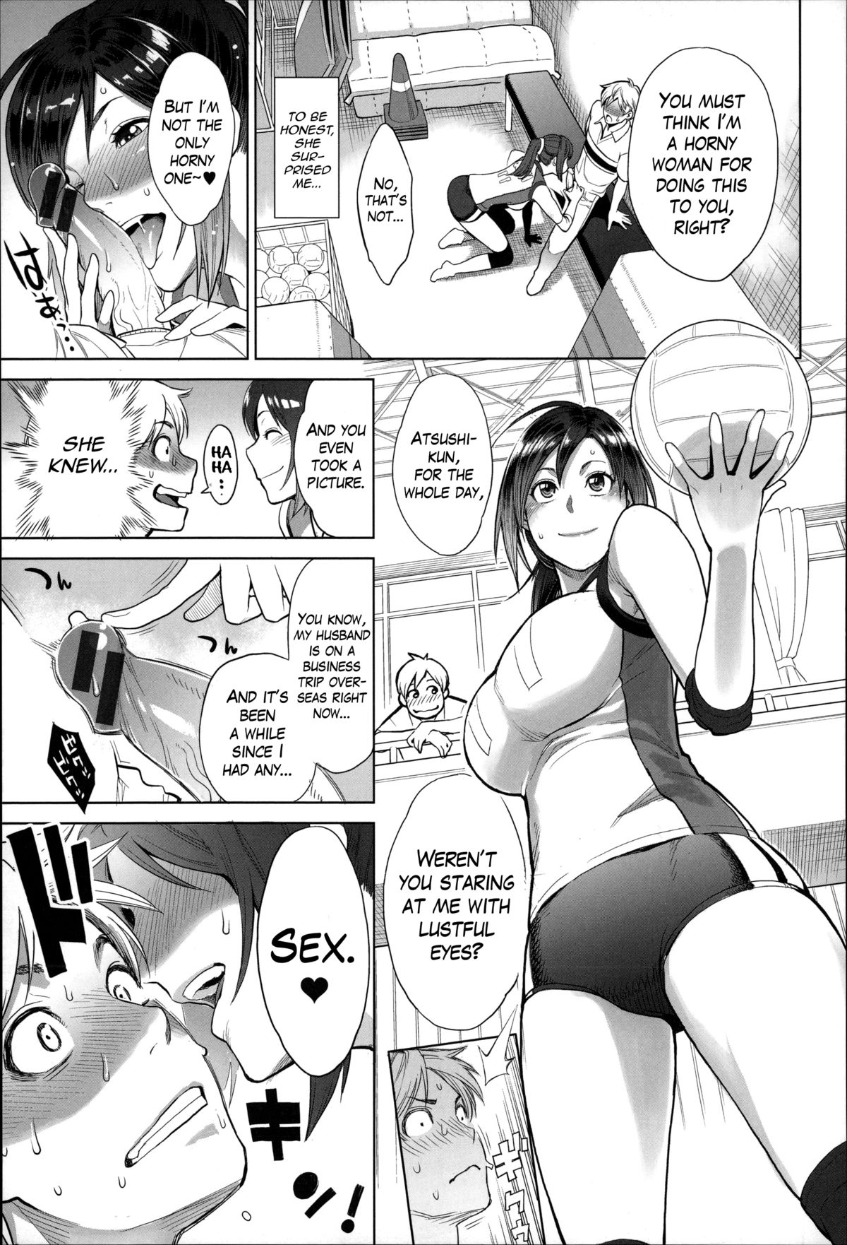 Miho-san no Kaikan Volley | Miho-san's Pleasant Sweat Session page 9 full