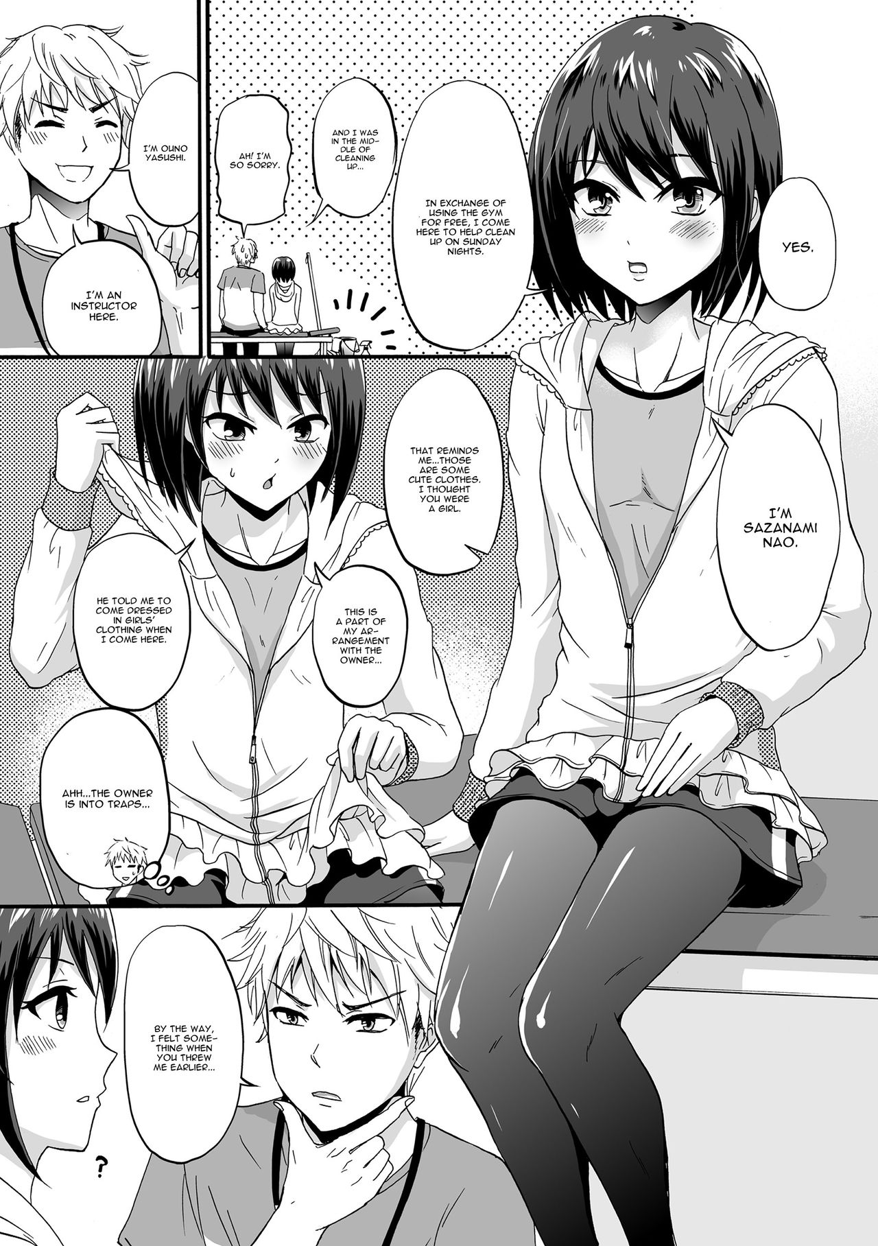 Hoso Macho Otokonoko to Inniku Training page 3 full