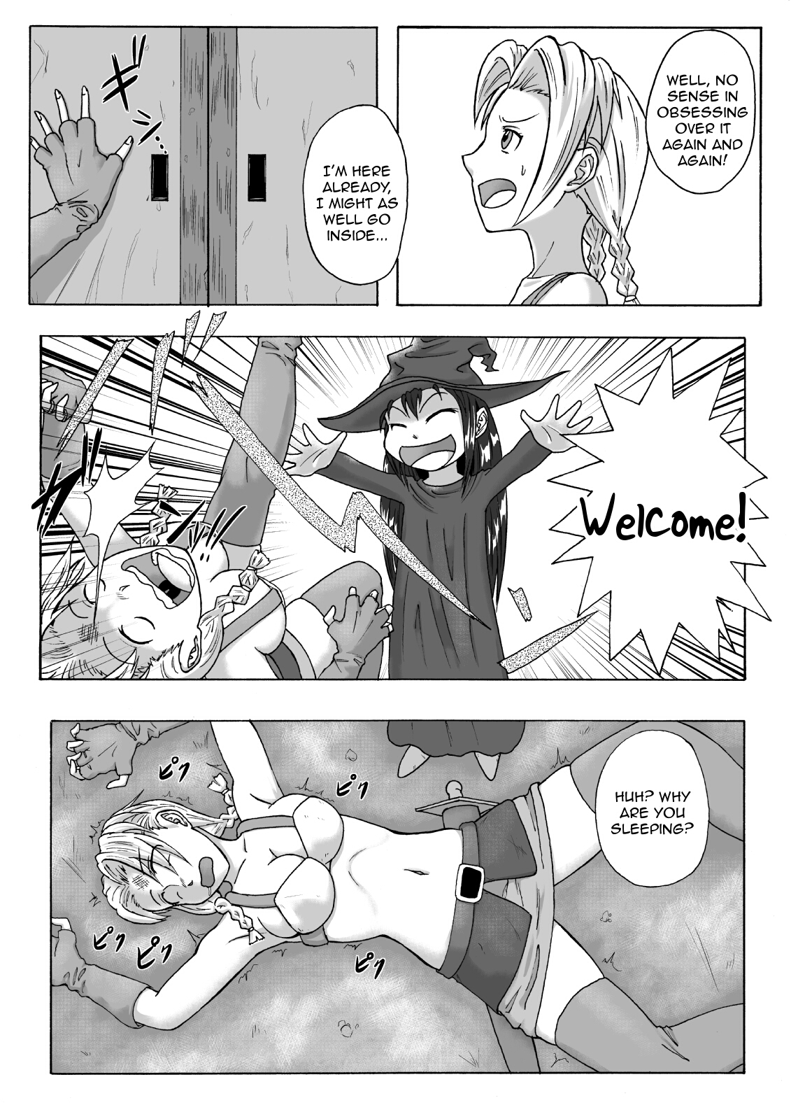 Majo no Dorei Boshuu ~Wana ni Hamerareta Shoukin Kasegi~  | Witch's Slave Recruitment ~A Bounty Hunter Falls into a Trap~ page 6 full