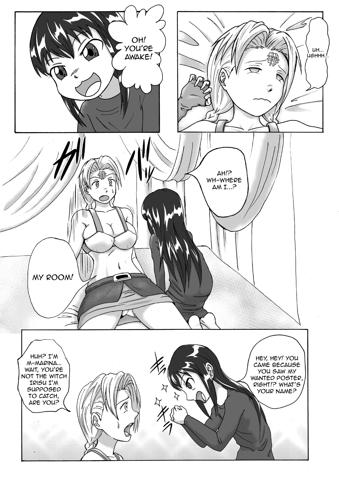 Majo no Dorei Boshuu ~Wana ni Hamerareta Shoukin Kasegi~  | Witch's Slave Recruitment ~A Bounty Hunter Falls into a Trap~ page 7 full