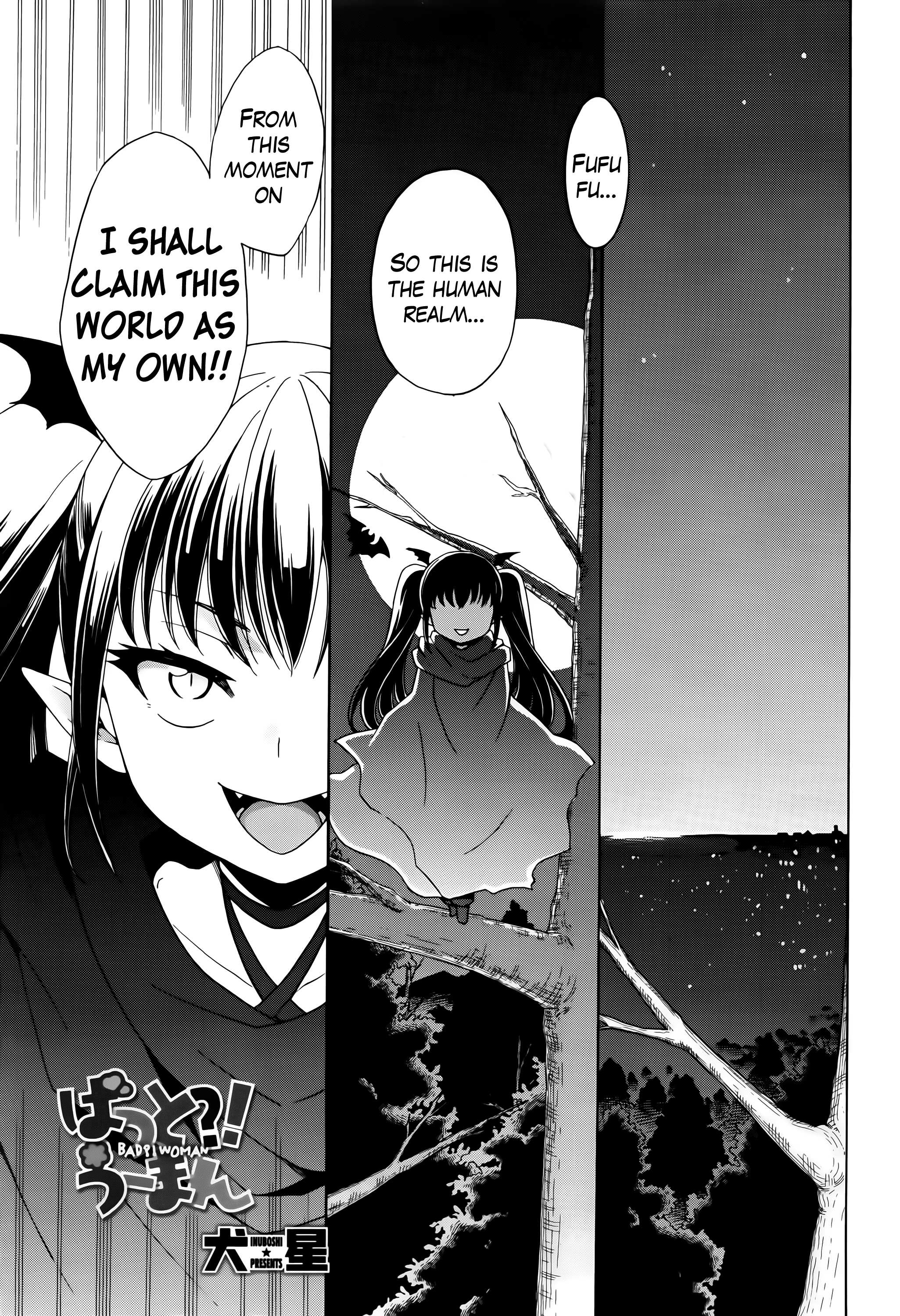 Bat?! Woman page 1 full