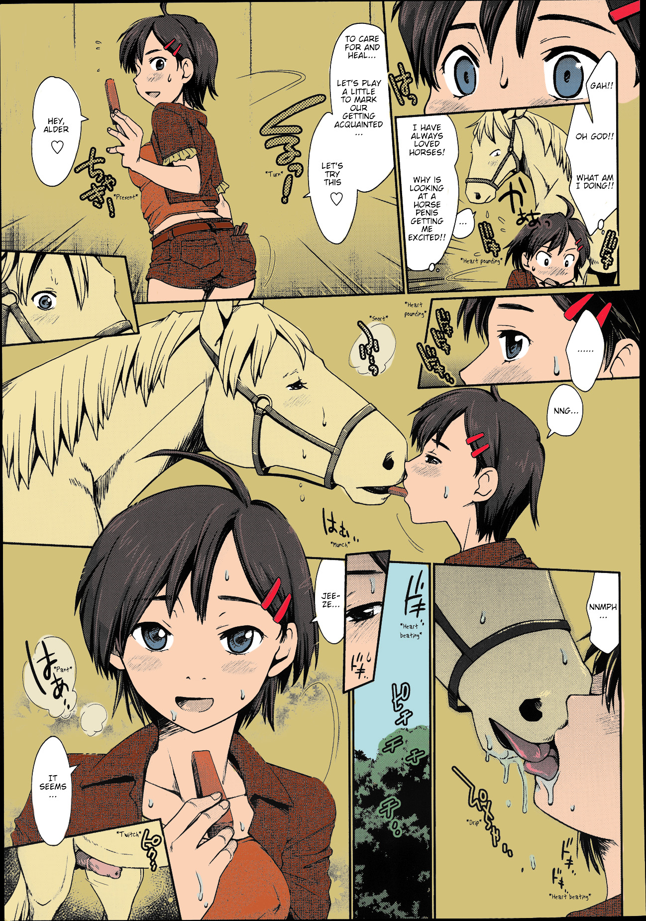 Himitsu no Umanari Tokubetsu Lesson | The Secret to Horses, Special Lesson page 5 full