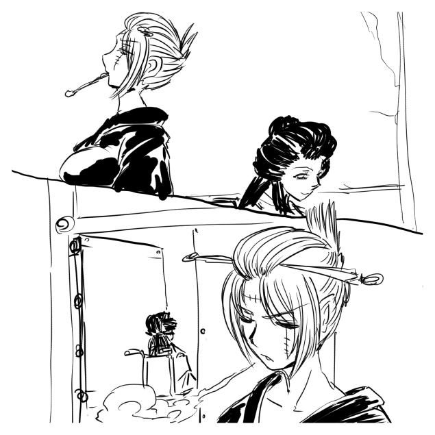 Tsukuyo ga Shokushu Furo de Naburareru! page 4 full