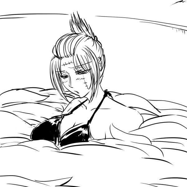 Tsukuyo ga Shokushu Furo de Naburareru! page 9 full