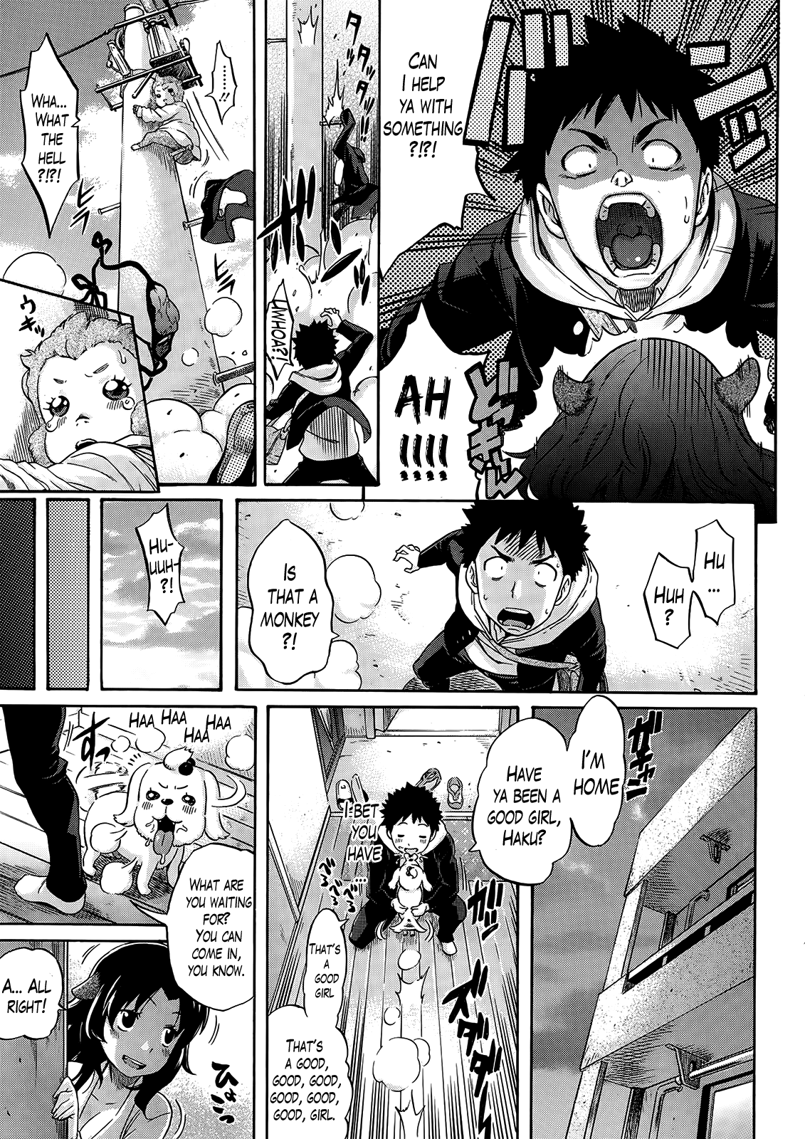 Love & Peach Ch. 1-4 END page 3 full