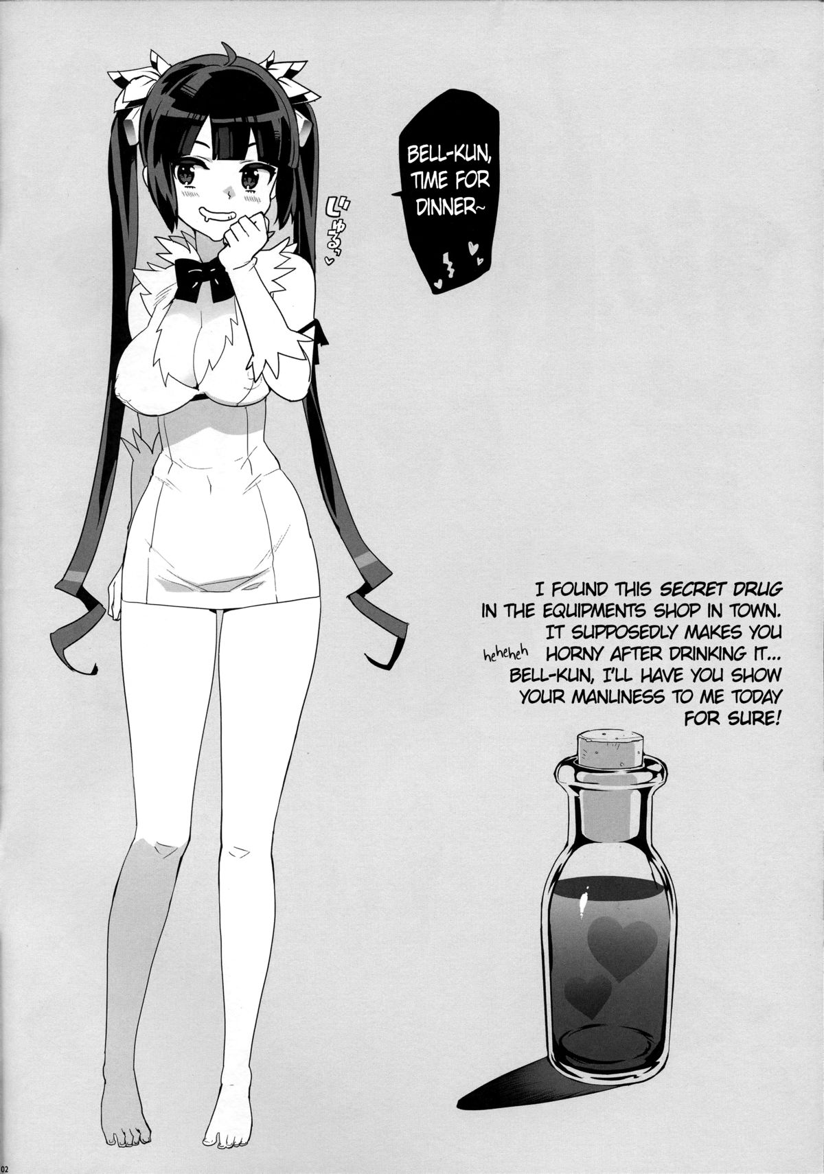 Hestia no Hiyaku | Hestia's Secret Medicine page 2 full