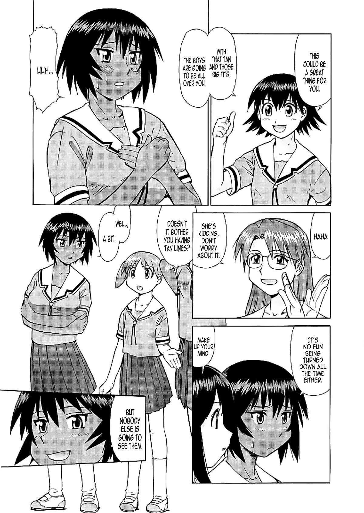 Kagura no Hiyakeato | Kagura's Tan Lines page 4 full