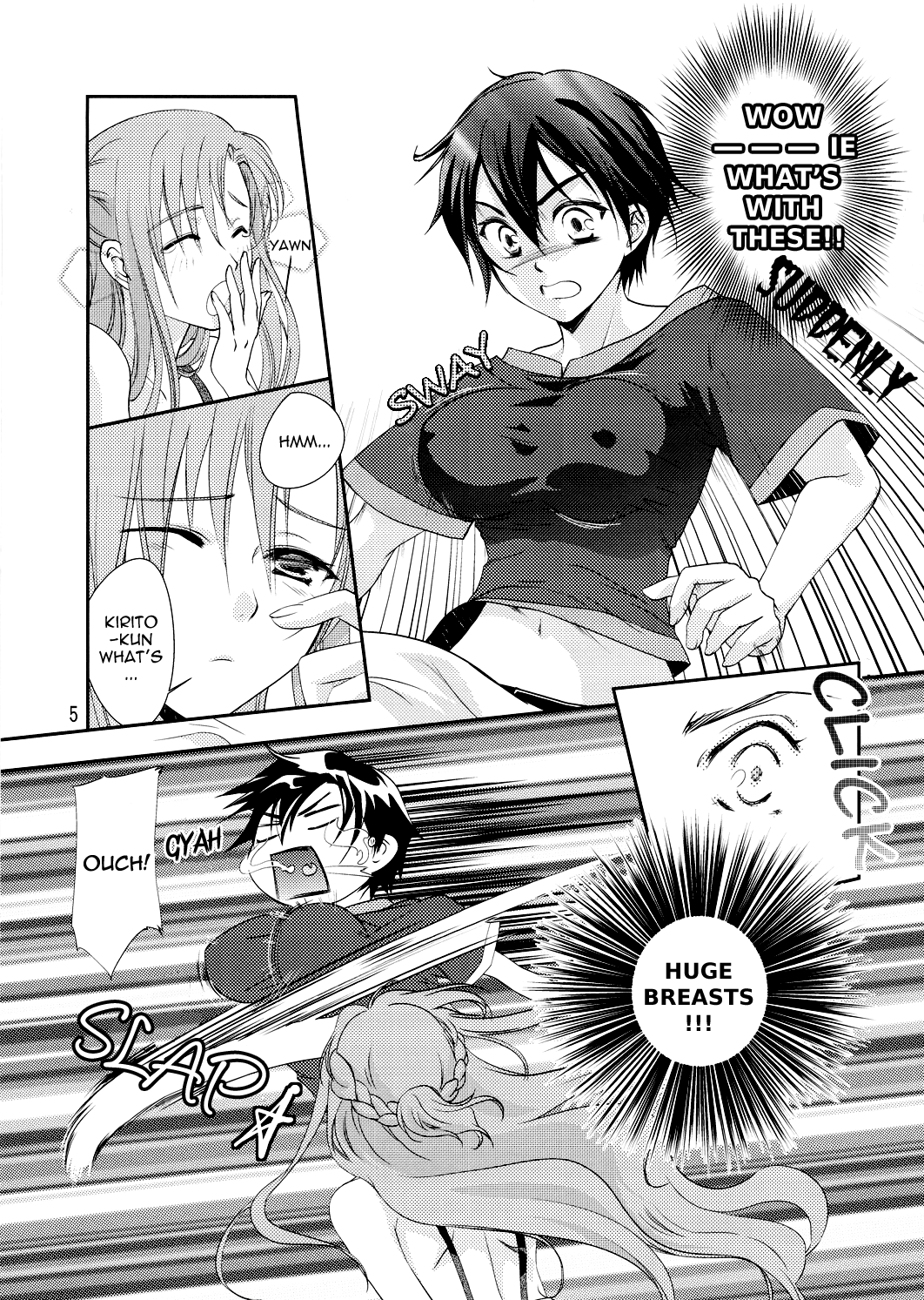Kirito-kun no Shiroku Betatsuku nani ka page 4 full