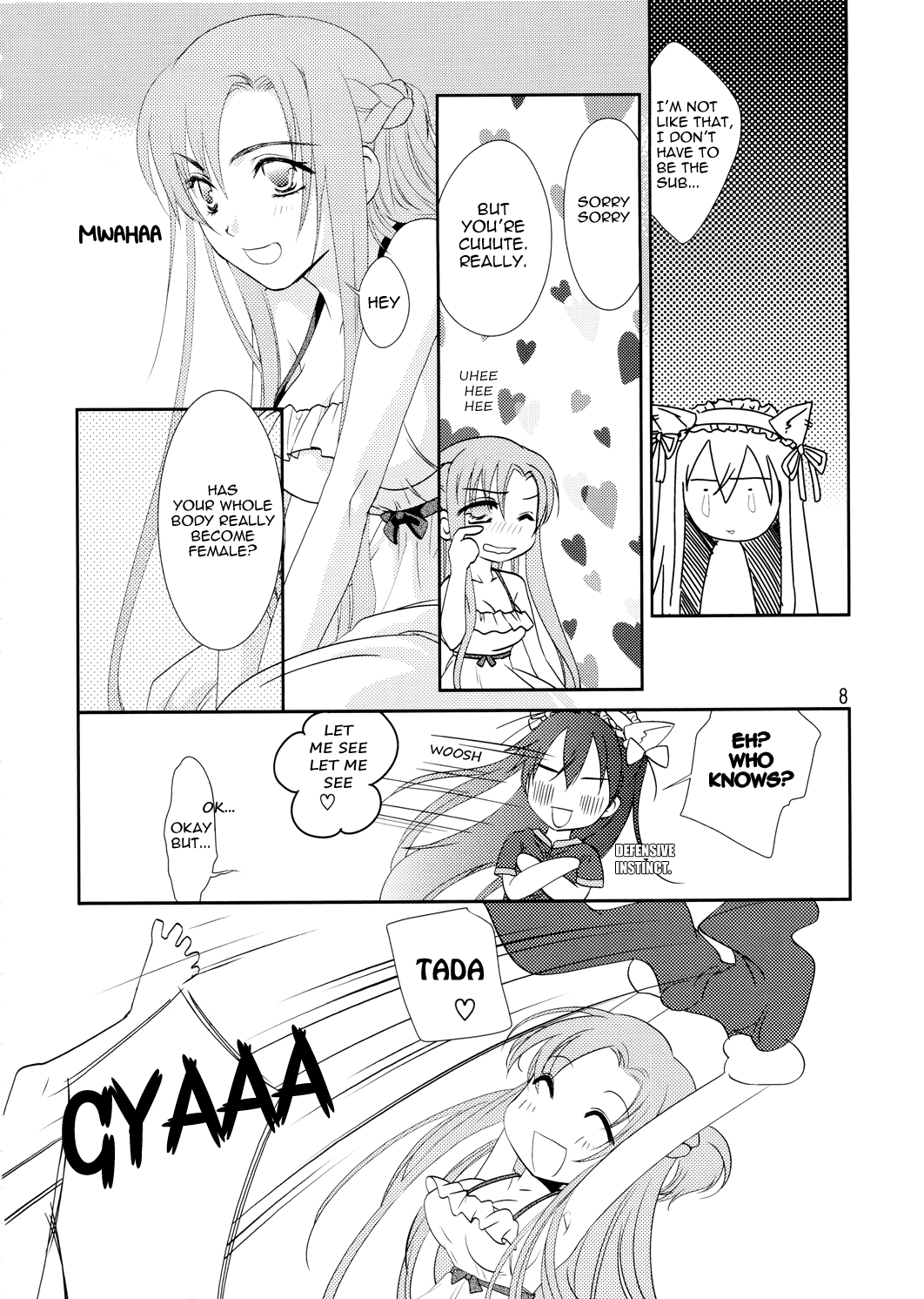 Kirito-kun no Shiroku Betatsuku nani ka page 7 full