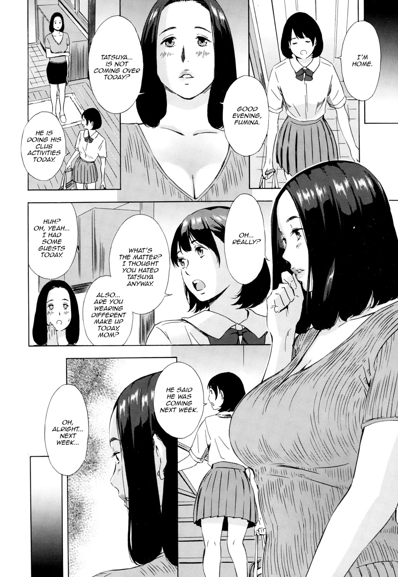 Oyako Conflict - Fusae to Fumina | Mother and Daughter Conflict Fusae to Fumina page 8 full