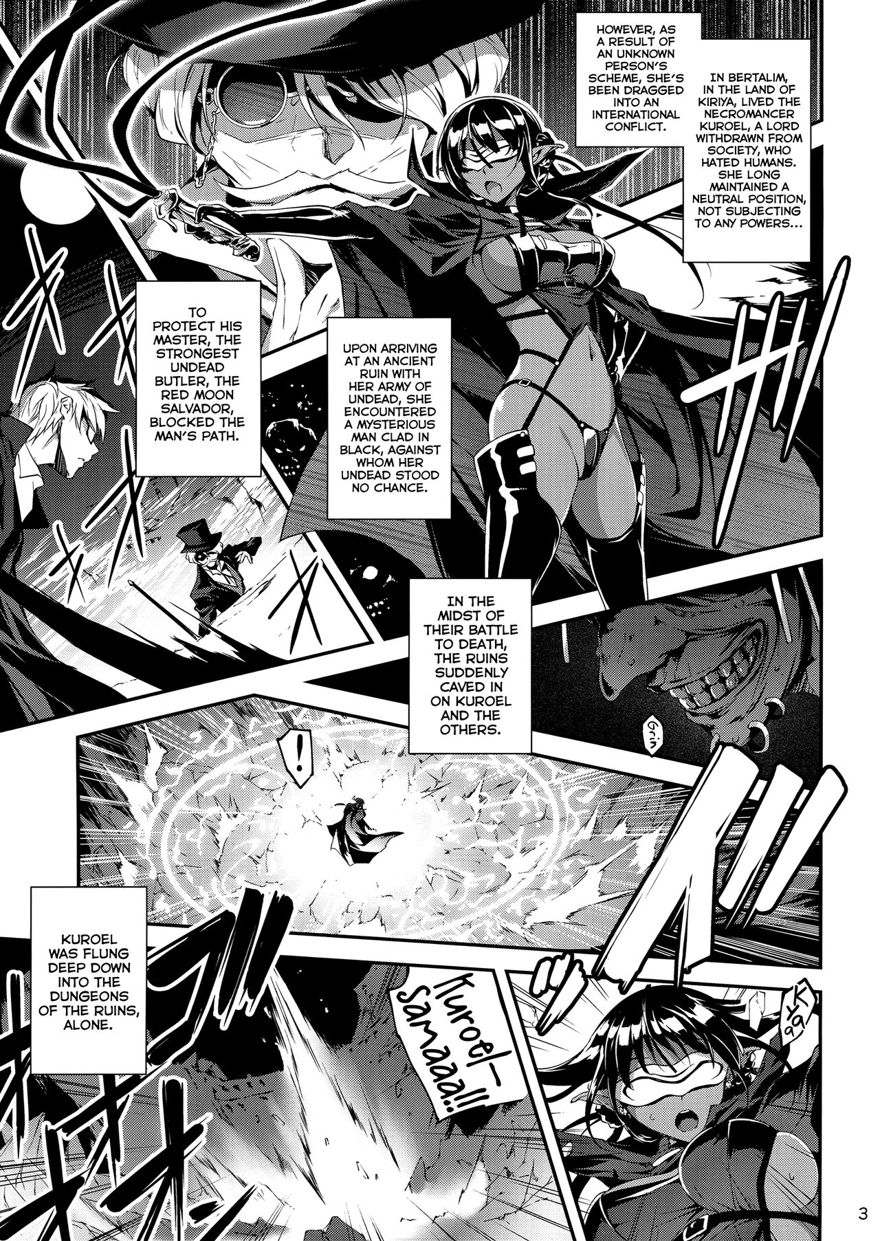 Kuro no Ryman to Shireizukai Kuroel | The Salaryman in Black and Kuroel, the Necromancer page 4 full