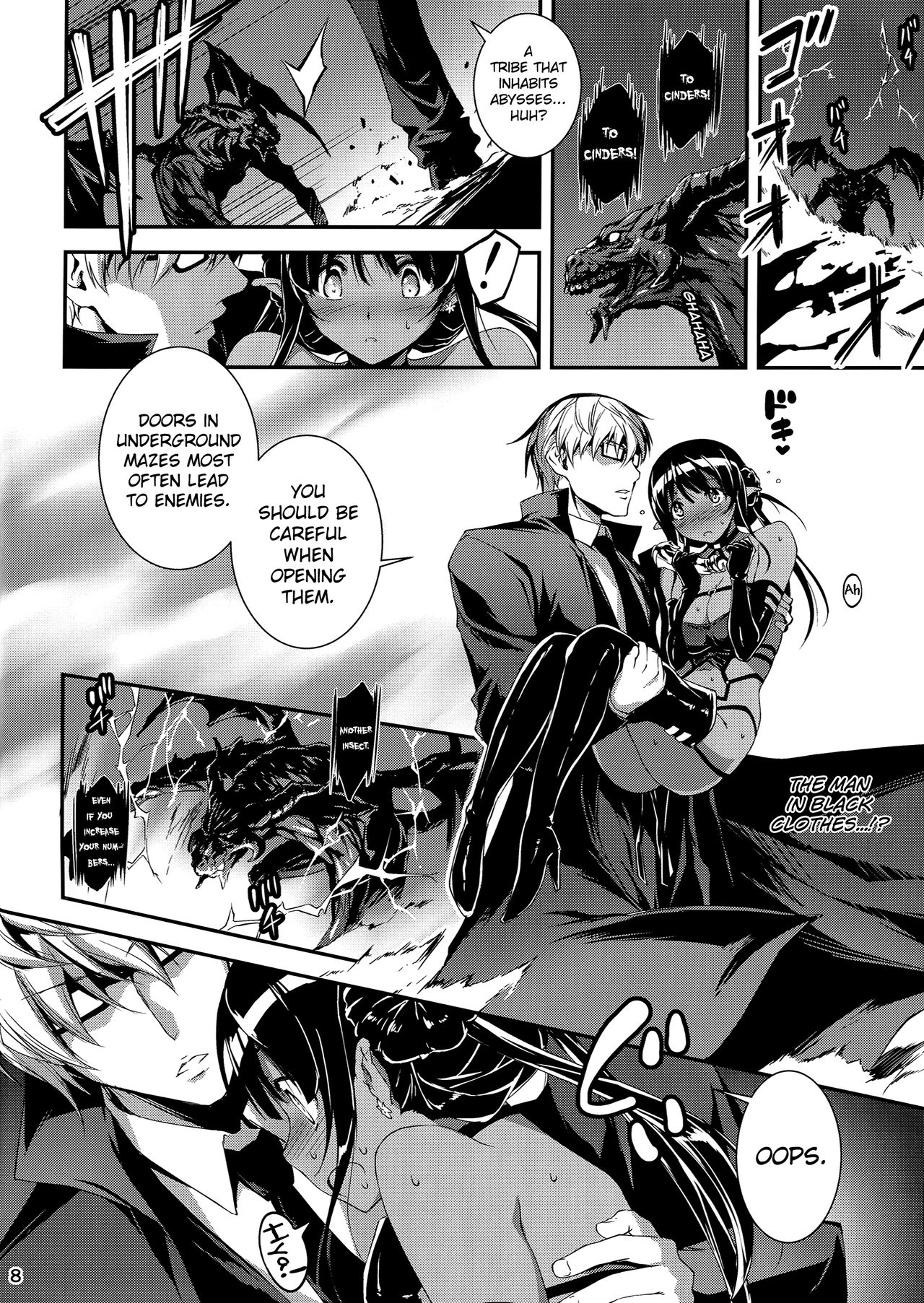 Kuro no Ryman to Shireizukai Kuroel | The Salaryman in Black and Kuroel, the Necromancer page 9 full
