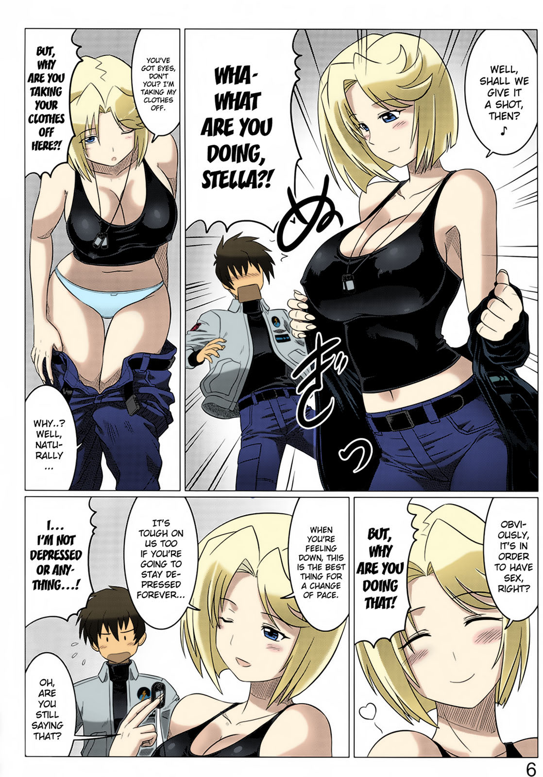 Argos no Senotome-tachi page 6 full