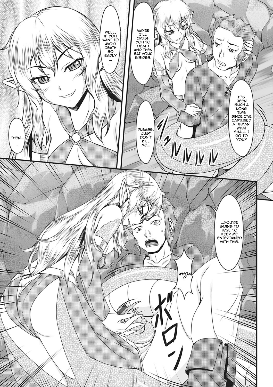 Mori de Lamia ni Deattara... | Running into a Lamia in the Forest page 3 full