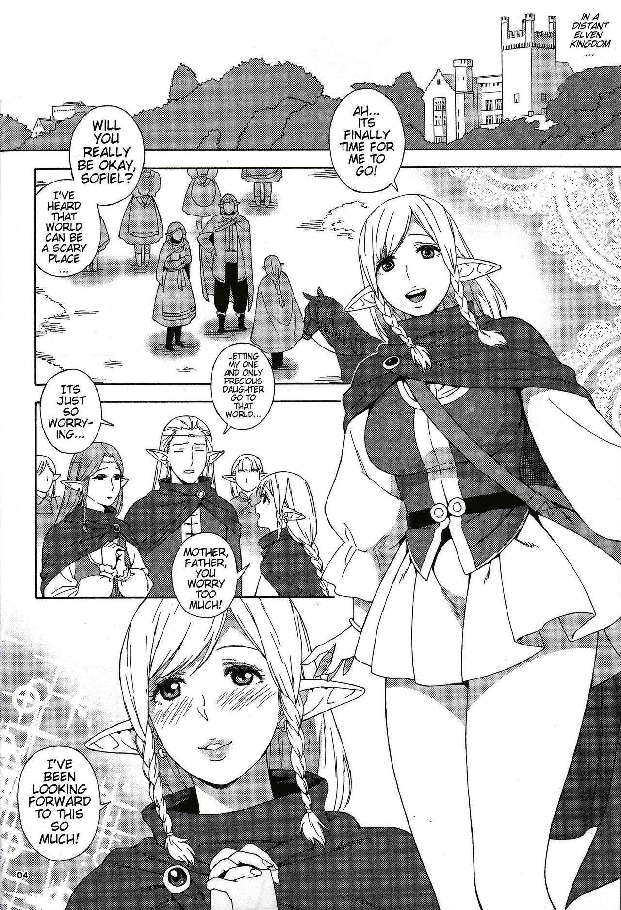 Tenkousei JK Elf -Houkago Choukyou Jugyou- | High School Elven Transfer Student -After School Sex Training Lessons- page 4 full