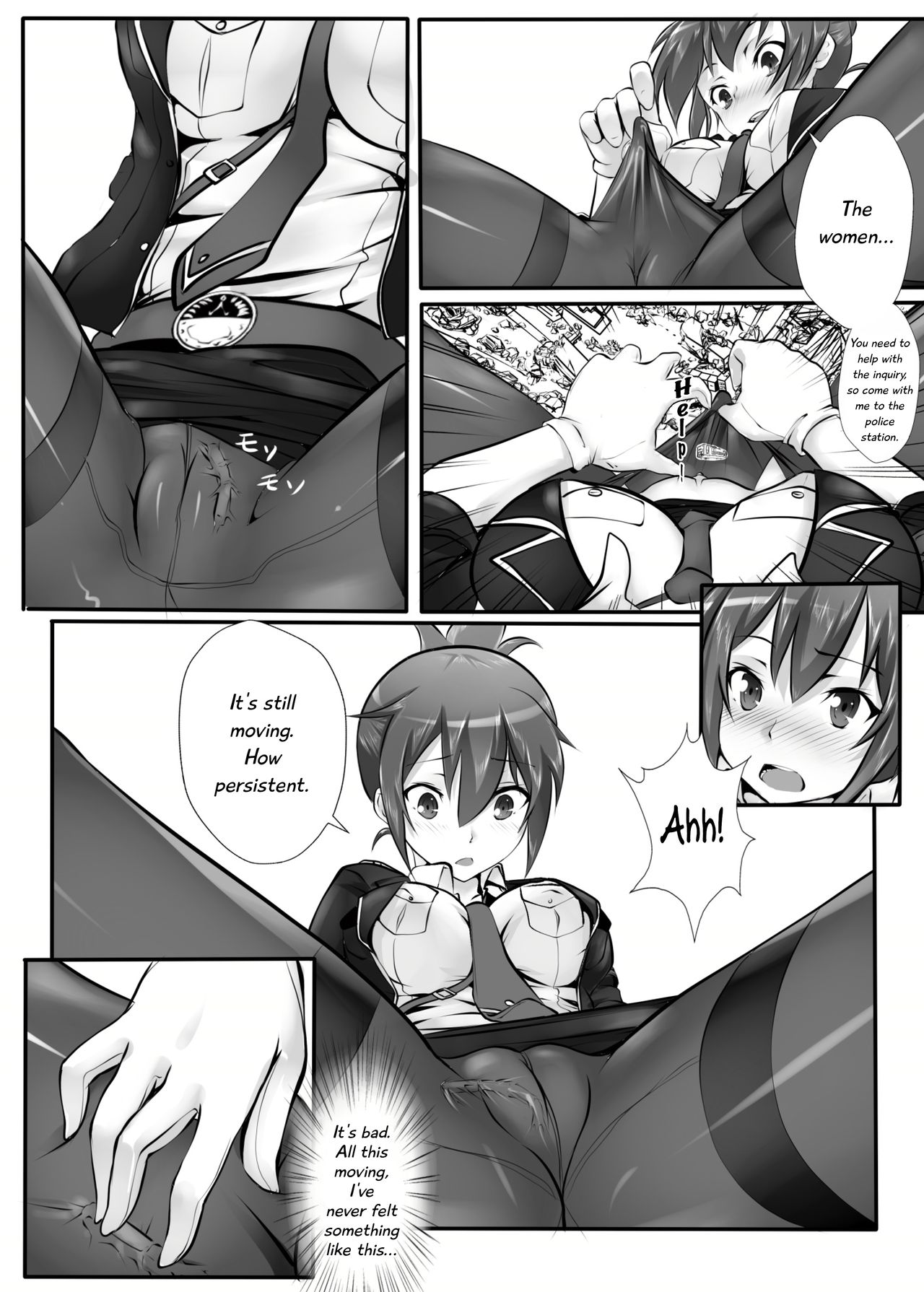 Kyodai Musume Tetsudou Kouantai - Rail Giantess! page 7 full