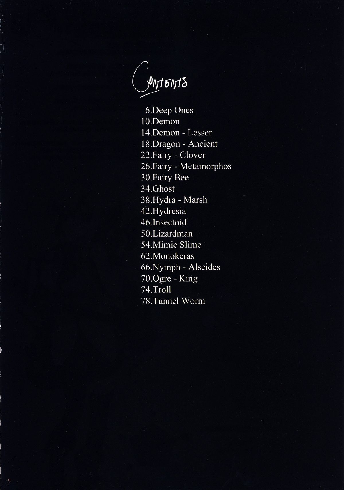 Bestiary 3 page 5 full