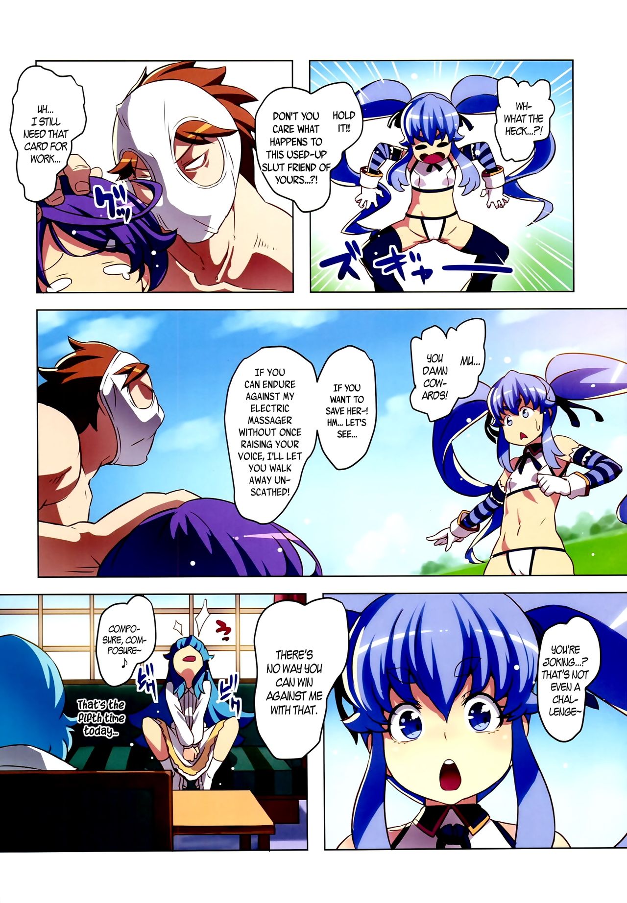 Kinkyuu!! Tenkuu ni Mau Aoki Joou wo Kare! page 7 full