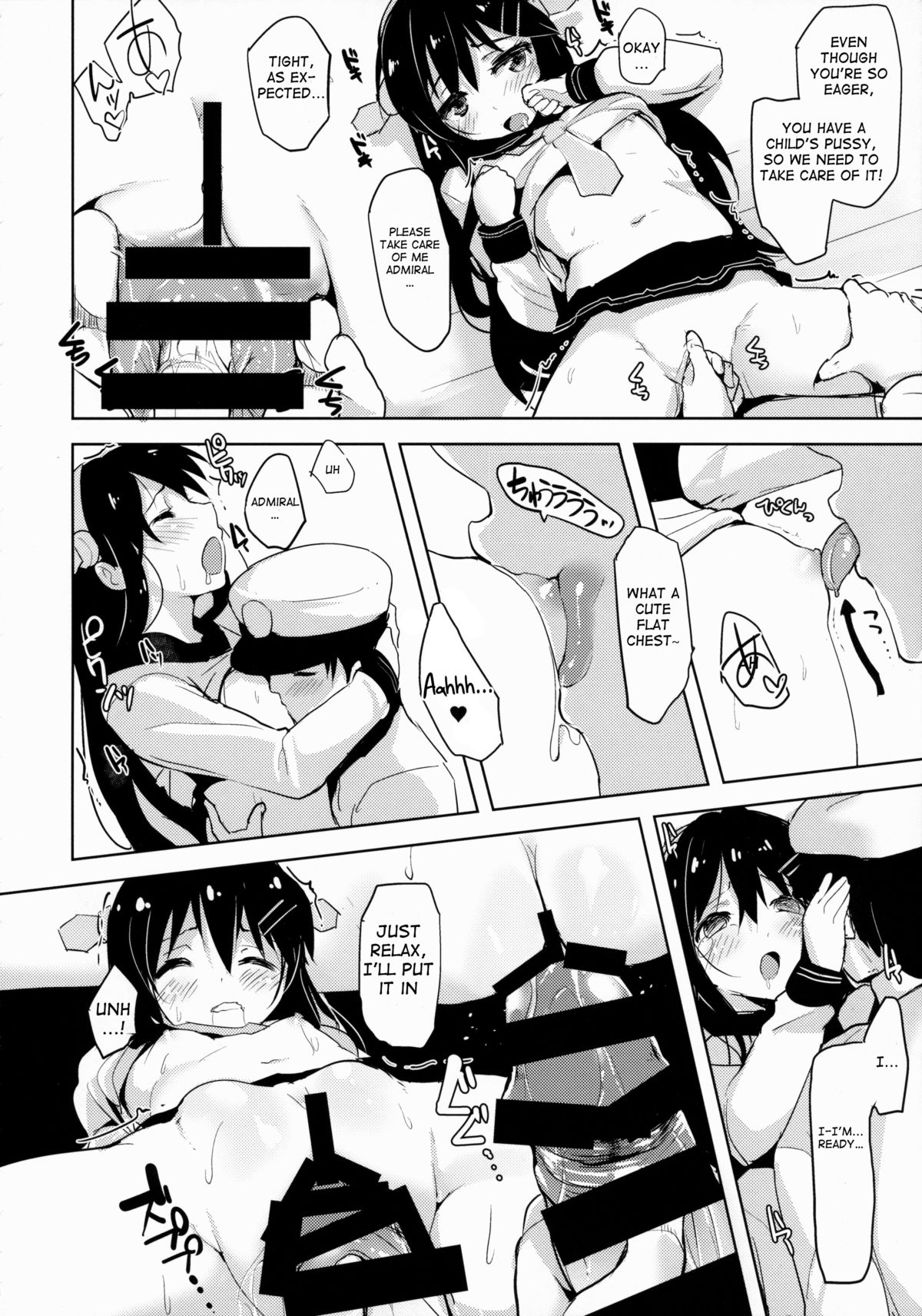 Loli Haruna ga Teitoku no Seieki de Moto ni Modoru Hon page 9 full