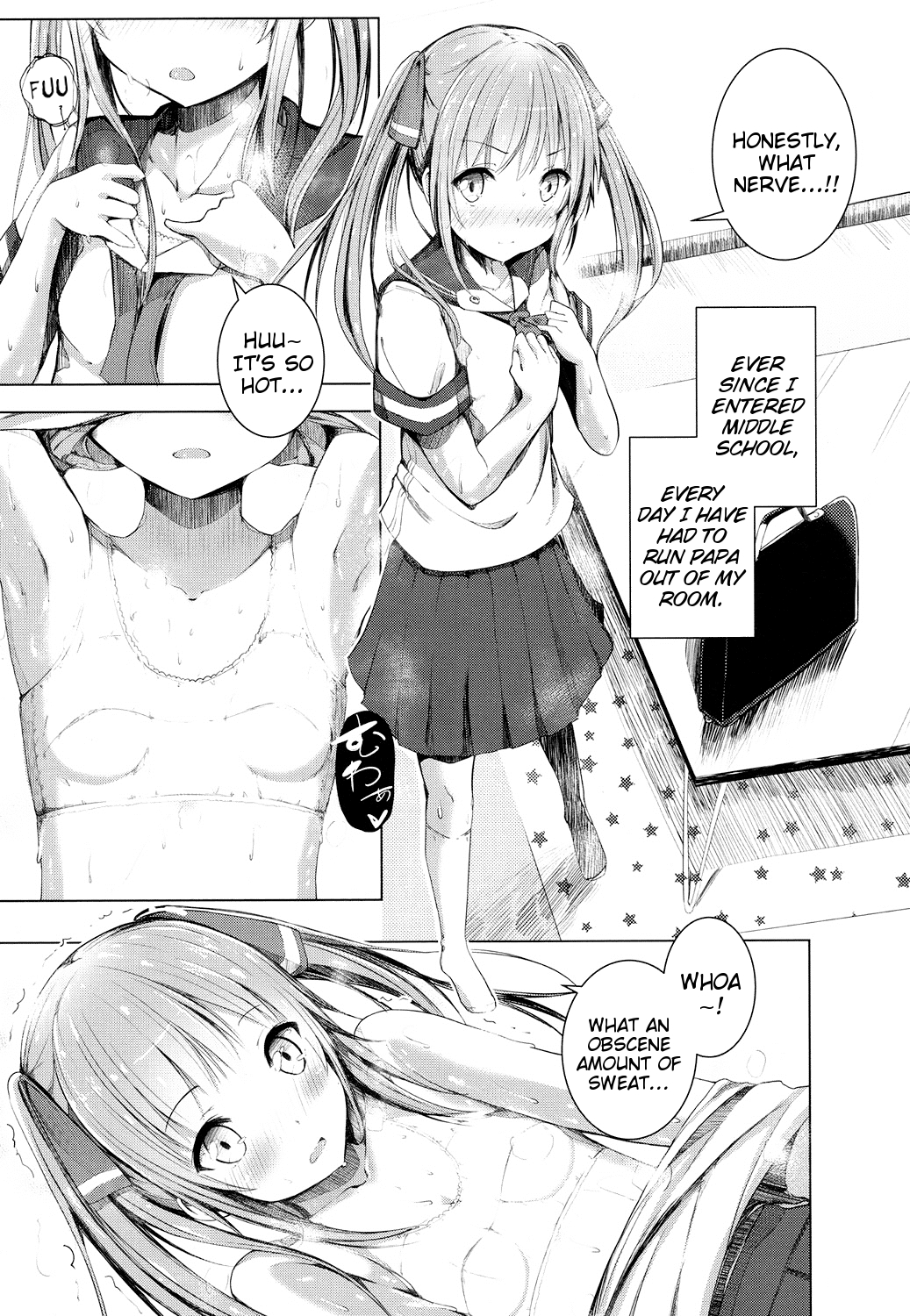 Olet nubes -Nioitatsu wa Shishunki Shoujo- | Olet nubes -Young Girl Who Reeks of Puberty- page 3 full