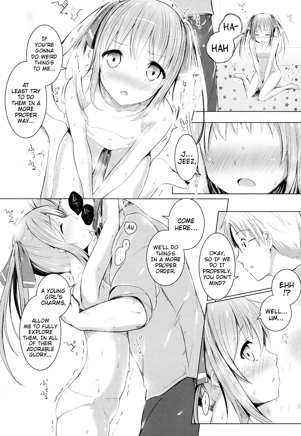 Olet nubes -Nioitatsu wa Shishunki Shoujo- | Olet nubes -Young Girl Who Reeks of Puberty- page 8 full