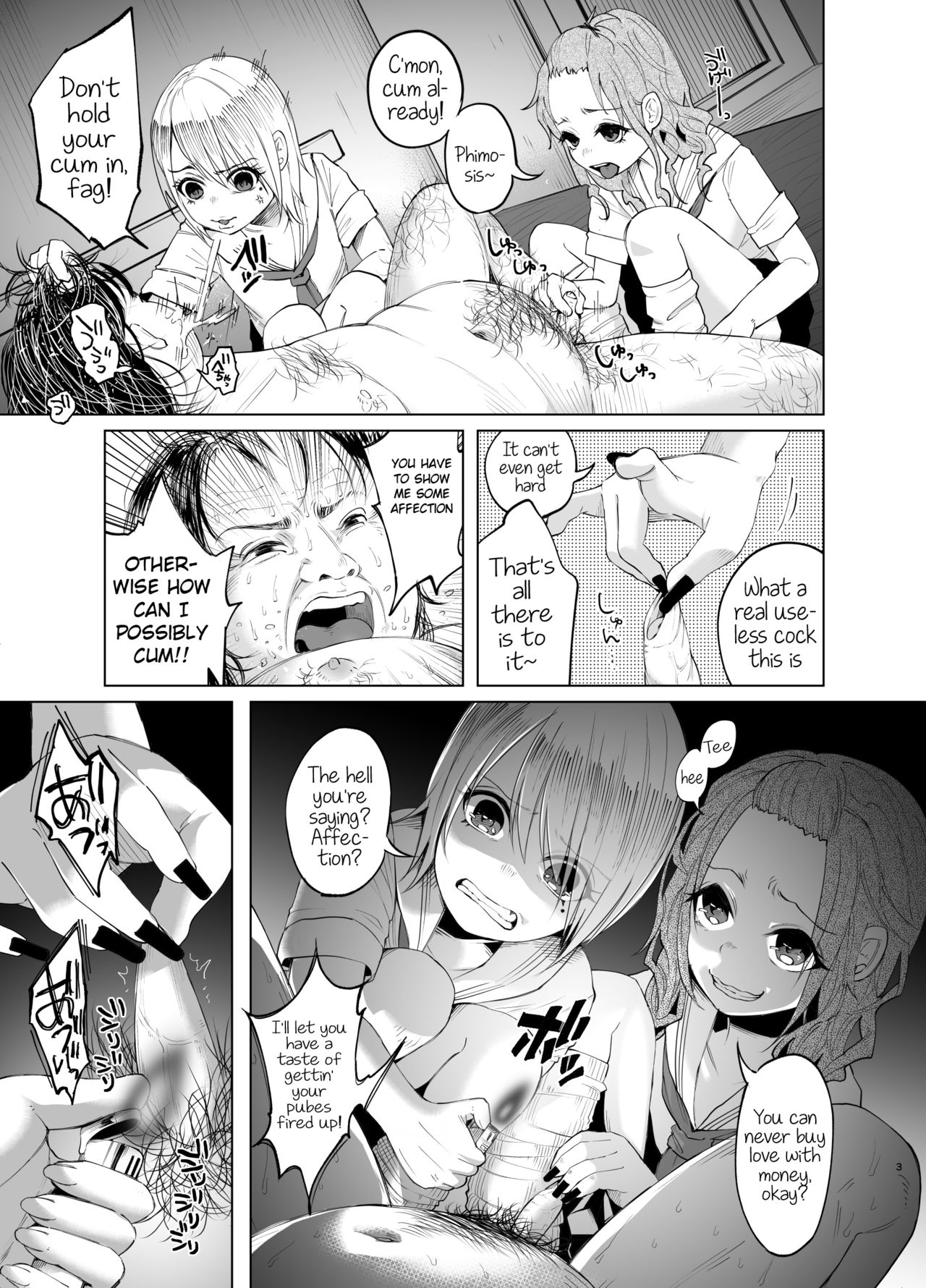 JC★Bokobokorin! ~Beating Up the Small Penis Chapter~ page 3 full