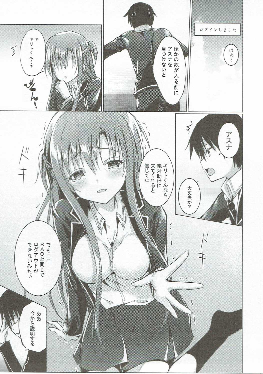 Asuna to VR Game page 6 full