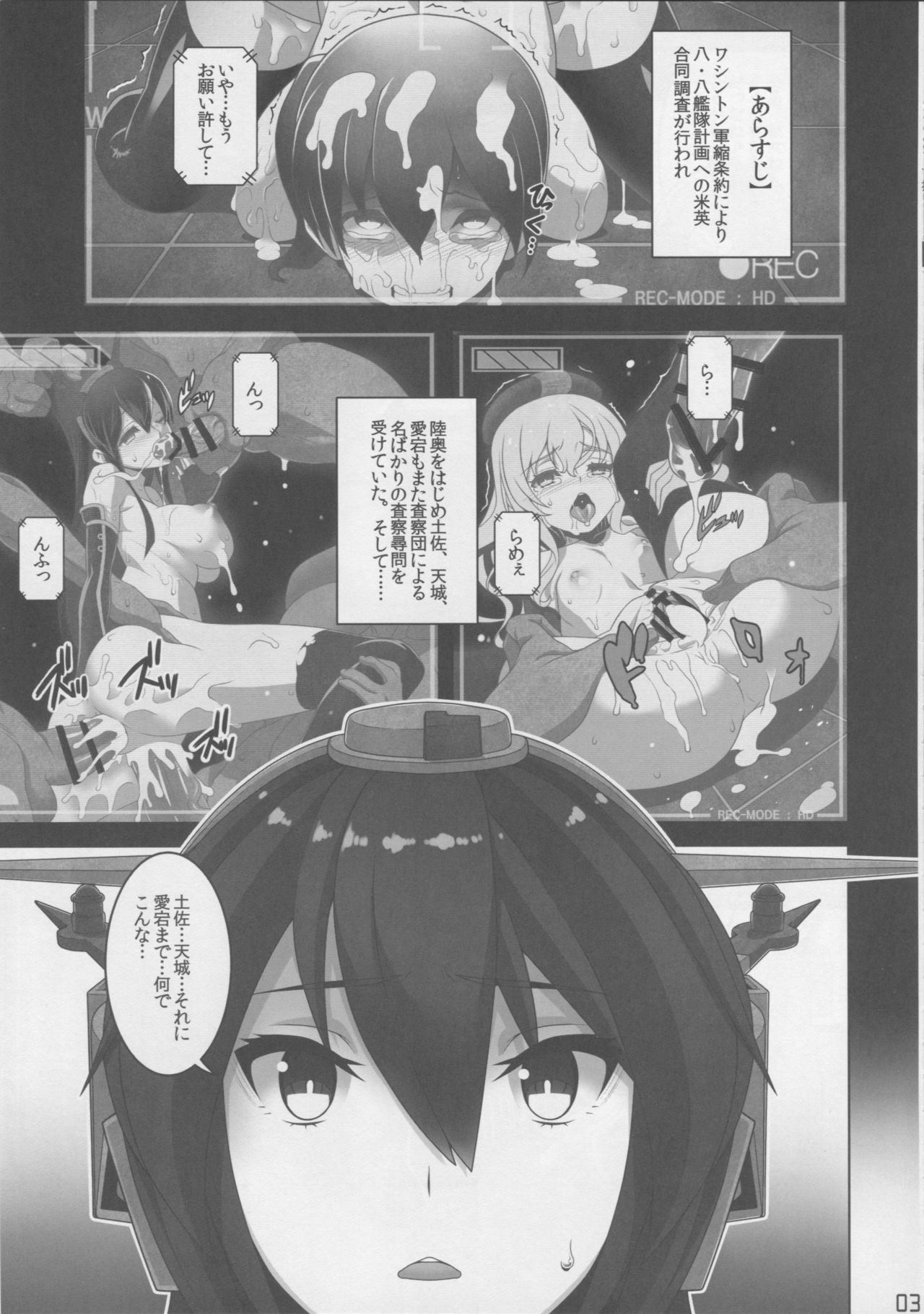 Washington Gunshukukaigi Hachi Hachi Kantai Keikaku Series page 2 full