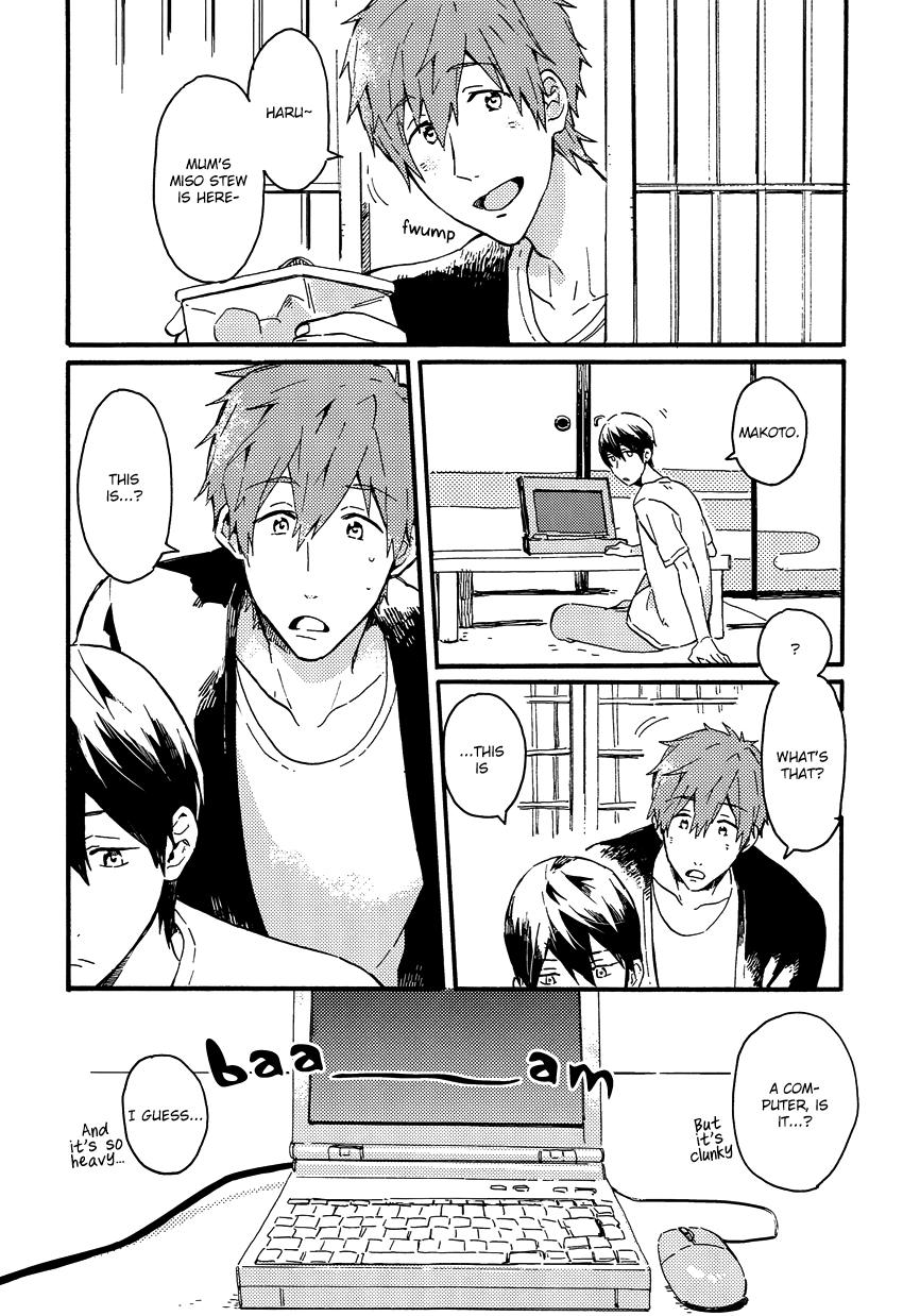 Yajirushi-kun yori, | From Cursor-kun page 2 full