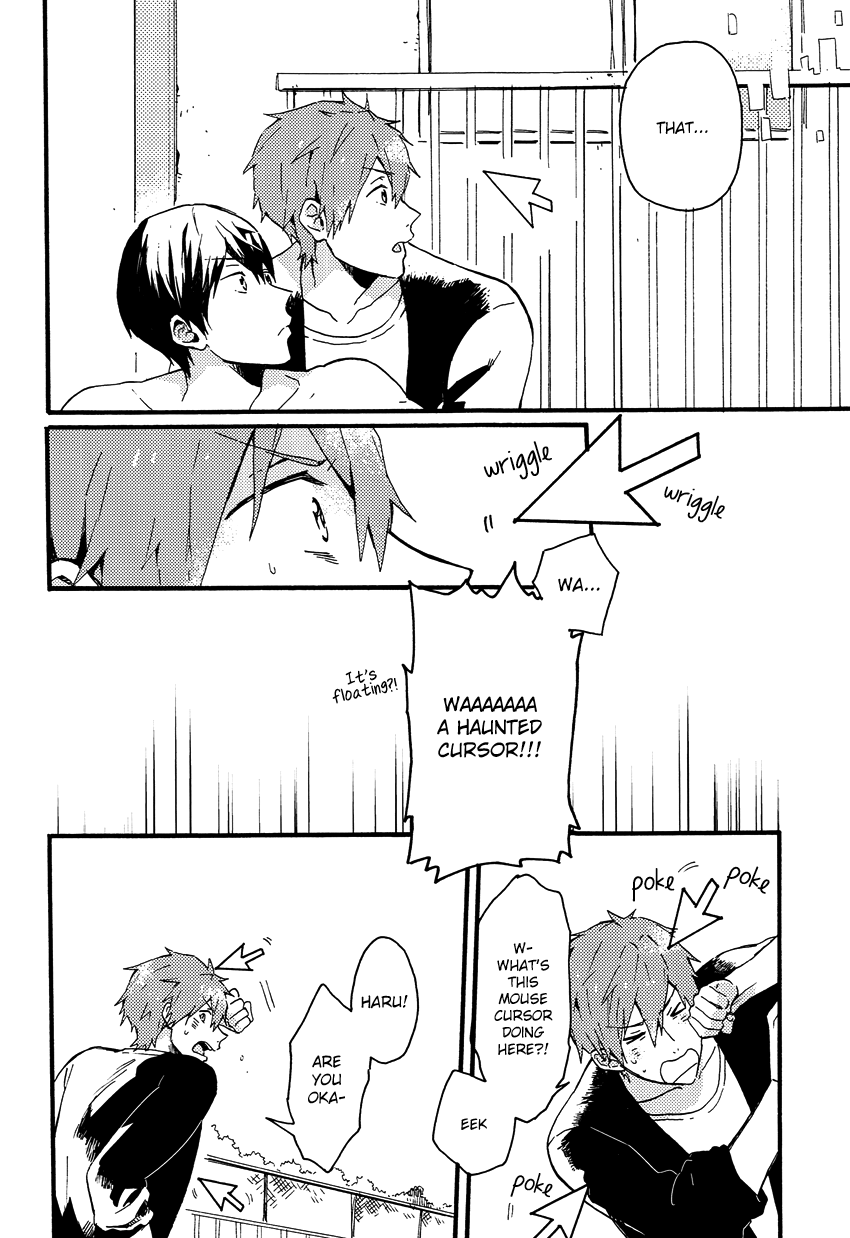 Yajirushi-kun yori, | From Cursor-kun page 9 full