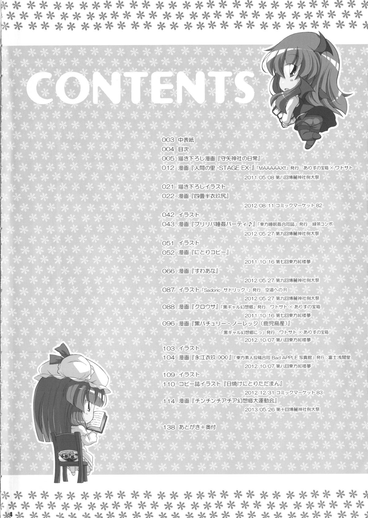 Ketsu DarakeTouhou Soushuuhen Series 2 page 3 full