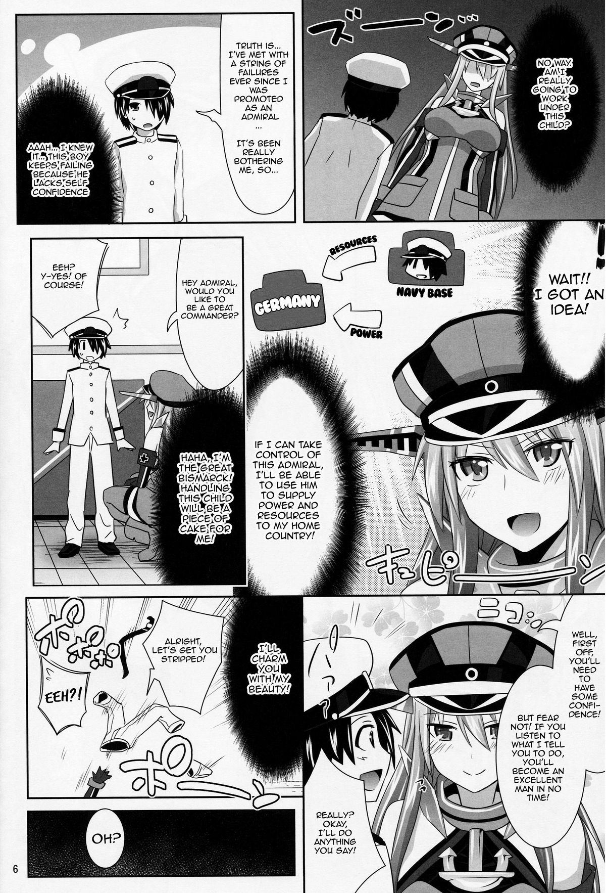 Bismarck wa Shounen Teitoku kara Seifuku Shouri o Mezasu sou desu page 4 full