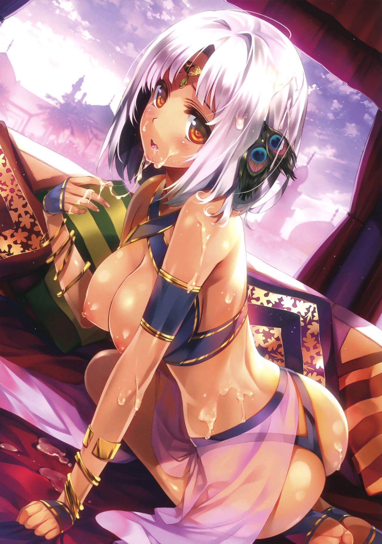 Comic Aun Book Cover Illustration ver.3 page 8 full