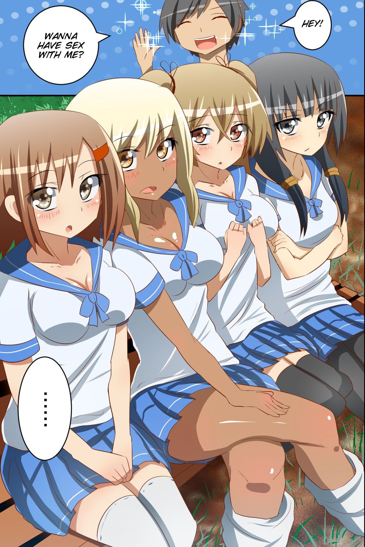 Onna Shikainai Shima ni Nagaretsuita Ore wa Ipputasaisei Harem page 10 full