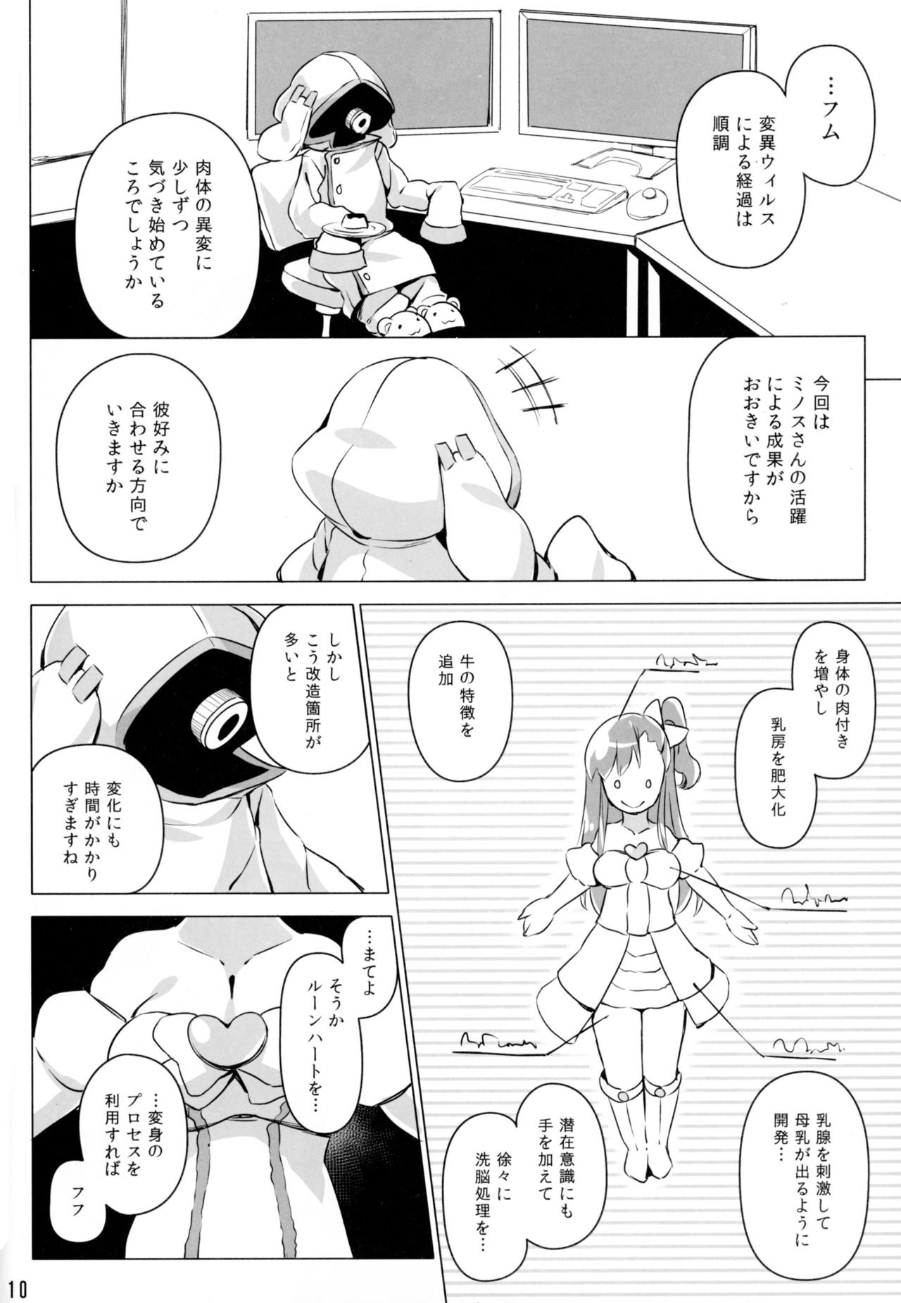 Runeheart Break! -Hangyuuka Heni Virus no Wana- page 10 full