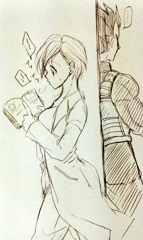 VegeBul rakugaki manga modoki page 6 full