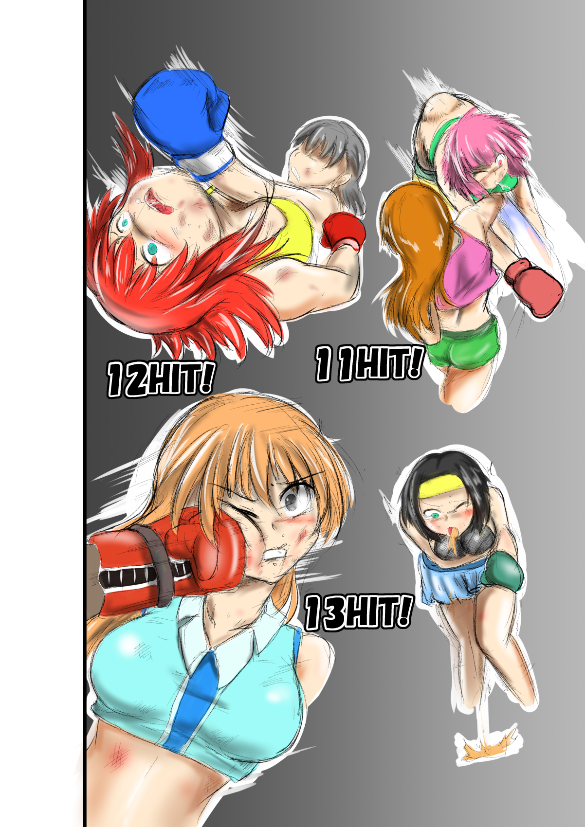 rough sketch of blow ryona page 5 full