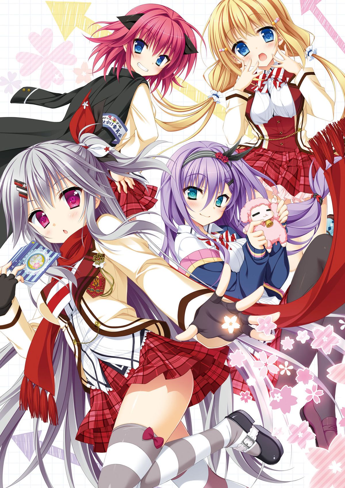 Hanasaki Work Spring! Visual Fanbook page 7 full